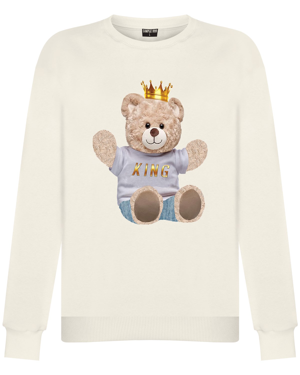 PRINTED TEDDY BEAR sweatshirt