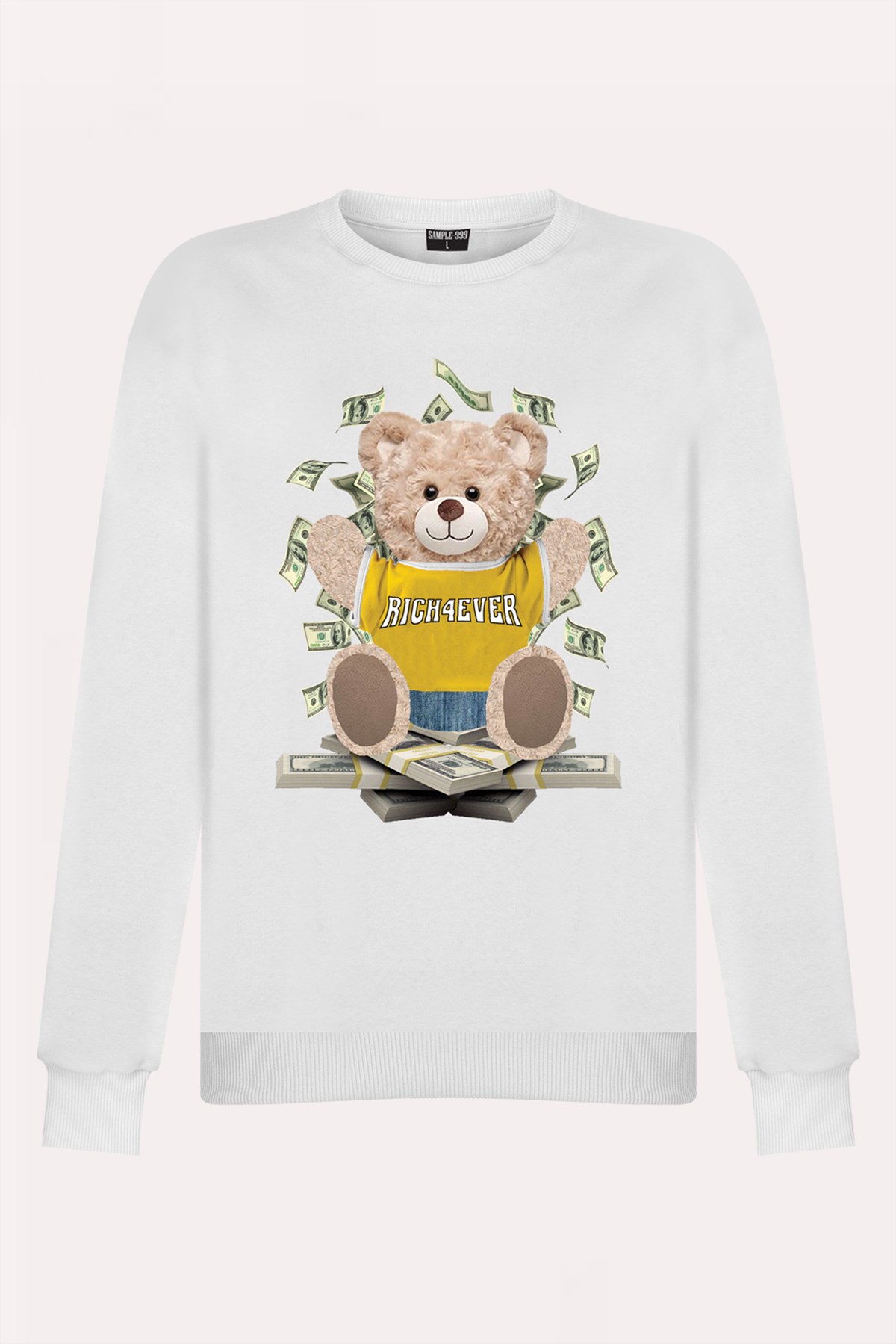 PRINTED TEDDY BEAR sweatshirt