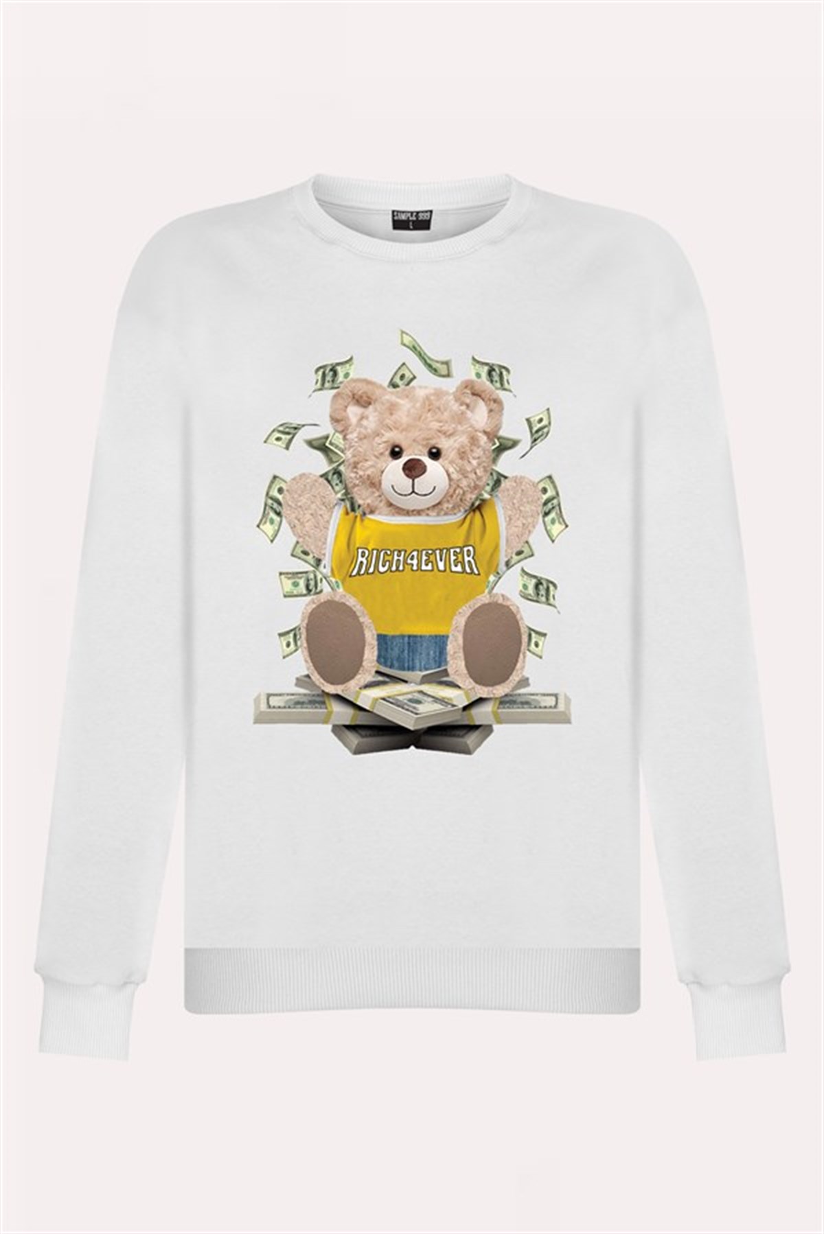 PRINTED TEDDY BEAR sweatshirt