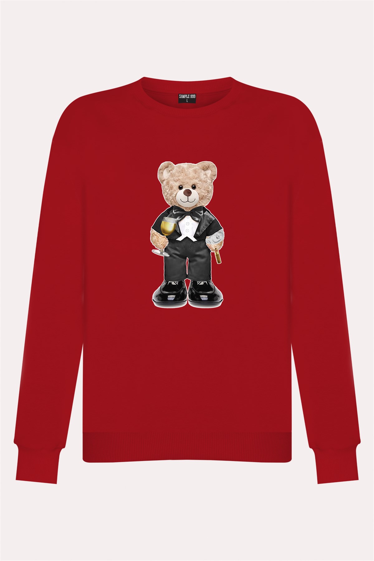 PRINTED TEDDY BEAR sweatshirt