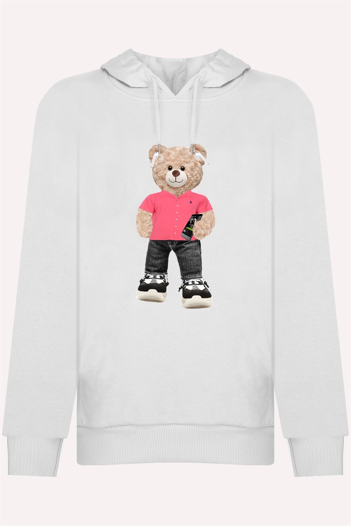 PRINTED TEDDY BEAR sweatshirt