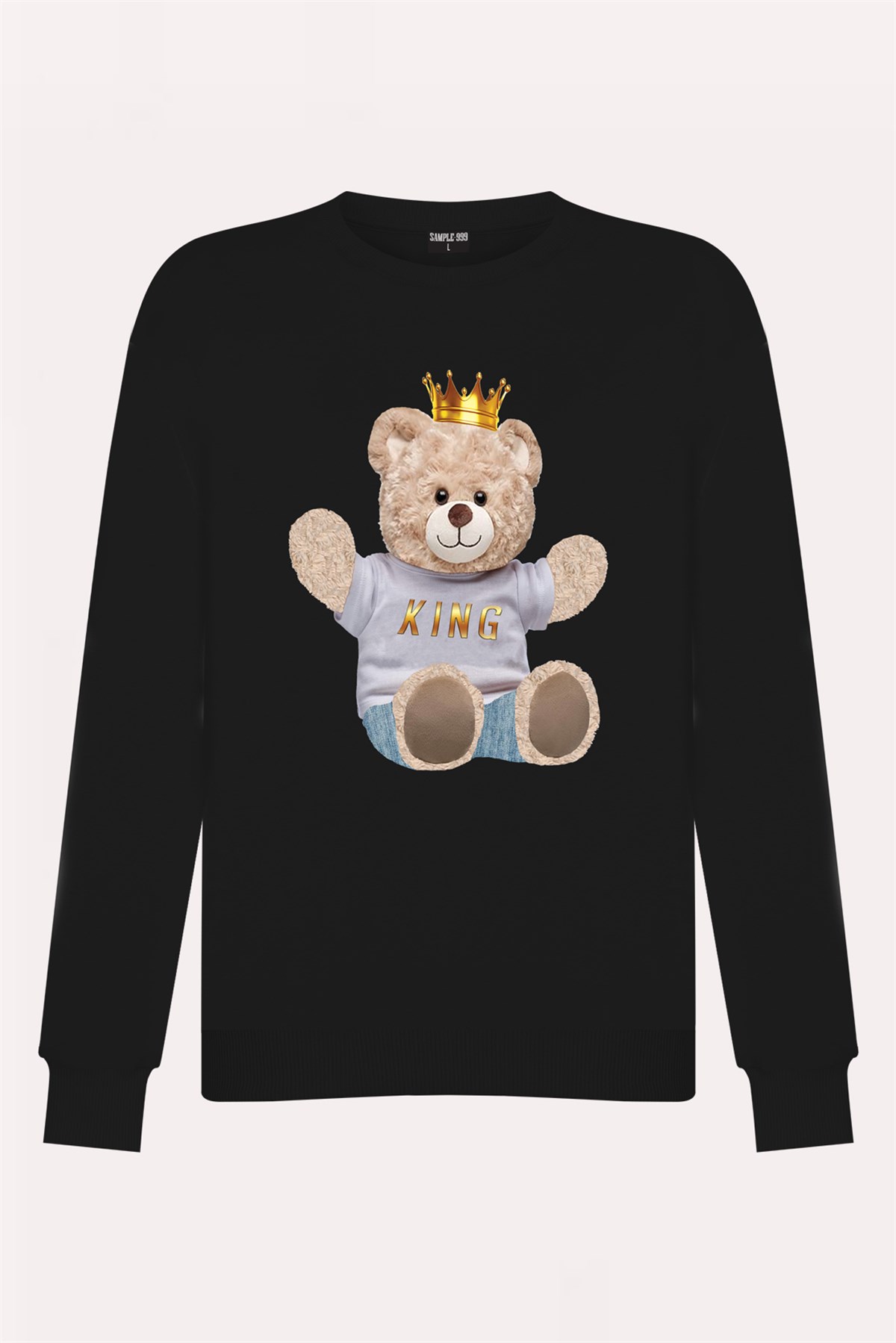 PRINTED TEDDY BEAR sweatshirt