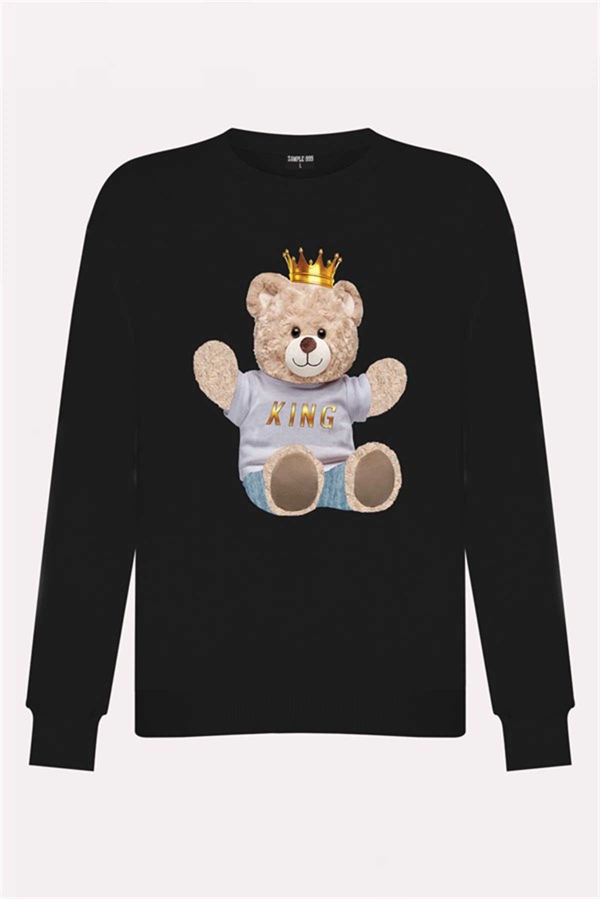 PRINTED TEDDY BEAR sweatshirt