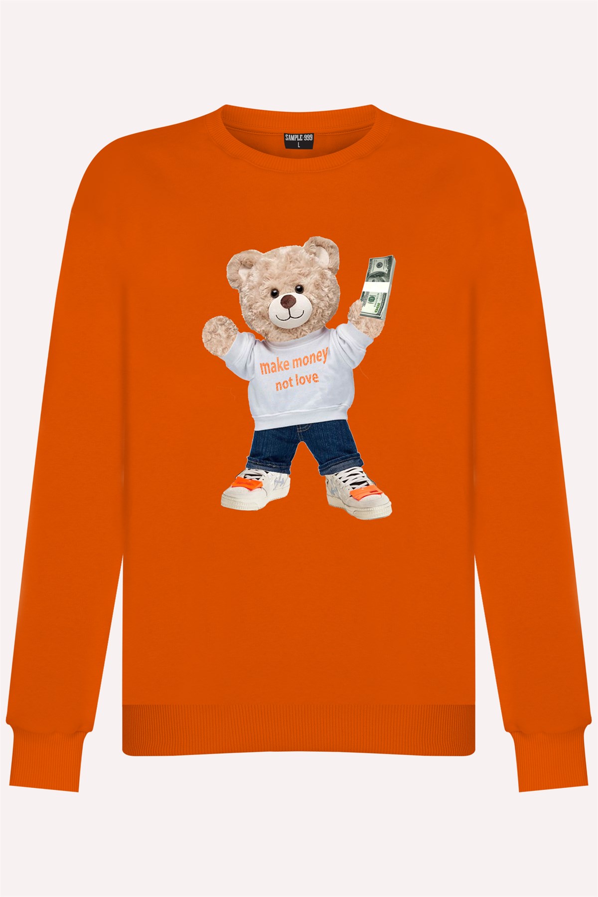 PRINTED TEDDY BEAR sweatshirt