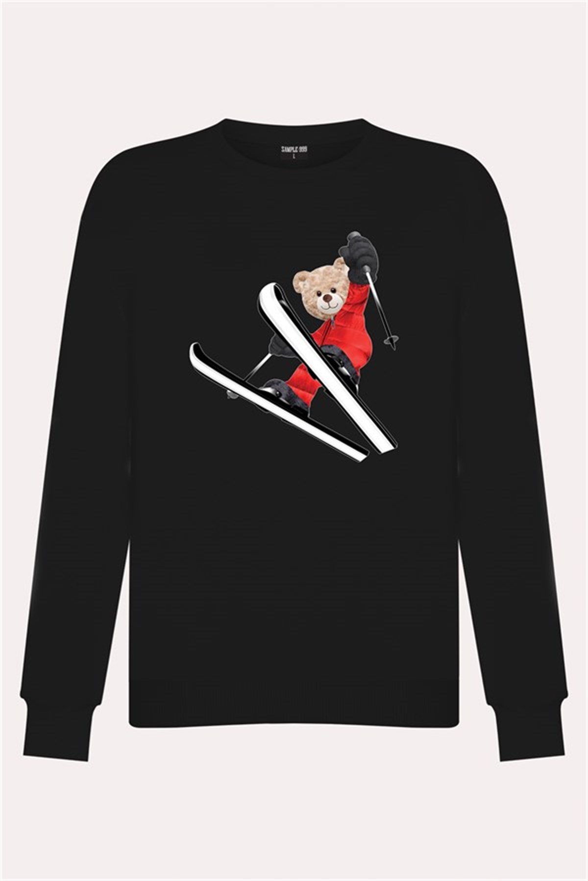 PRINTED TEDDY BEAR sweatshirt