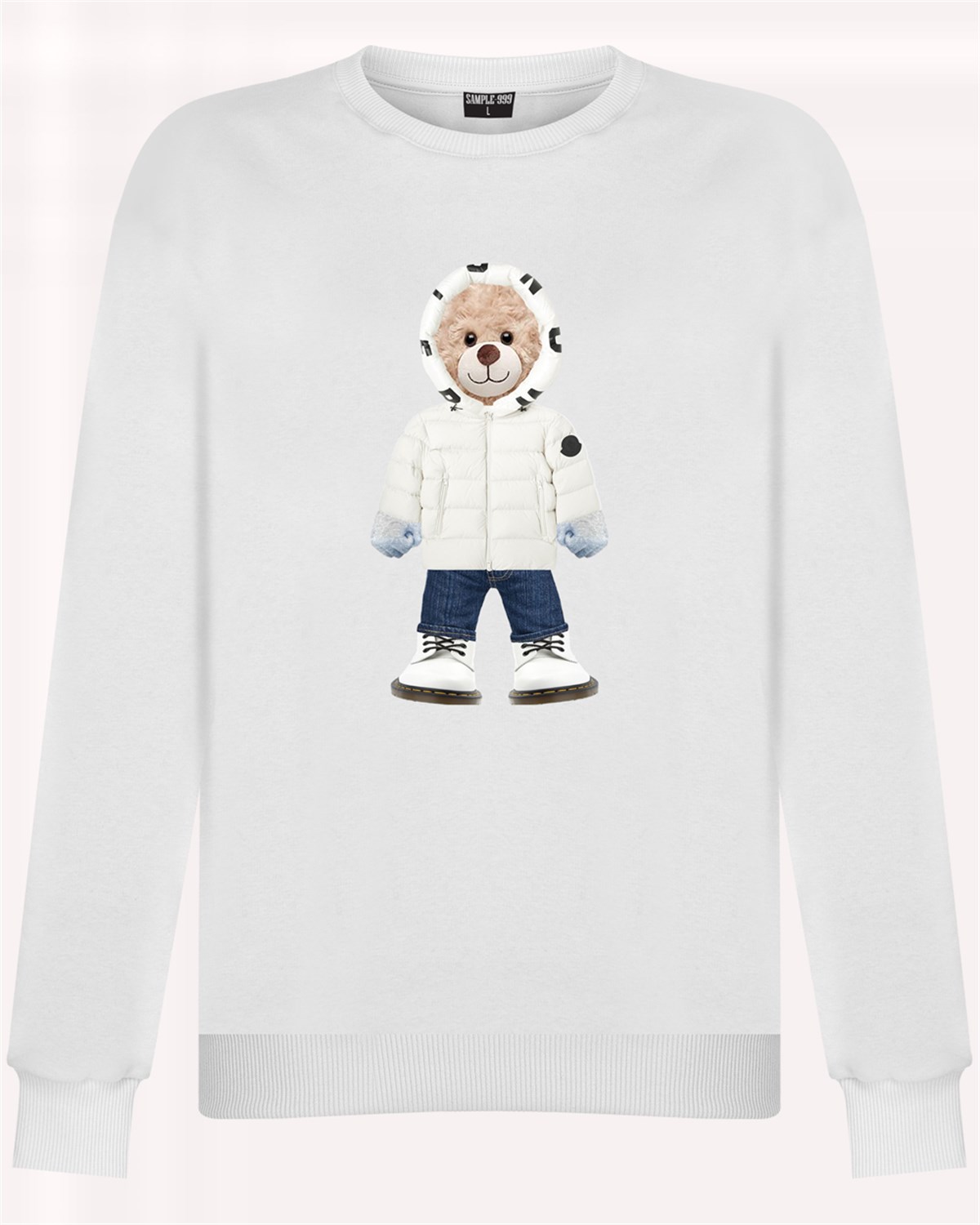PRINTED TEDDY BEAR sweatshirt