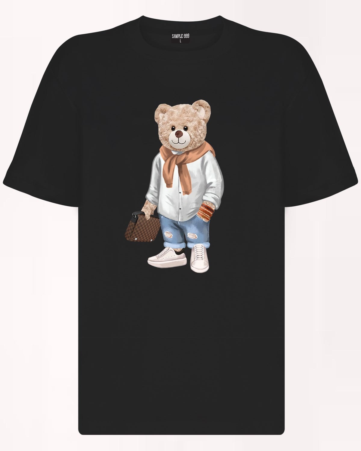 PRINTED TEDDY BEAR tshirt