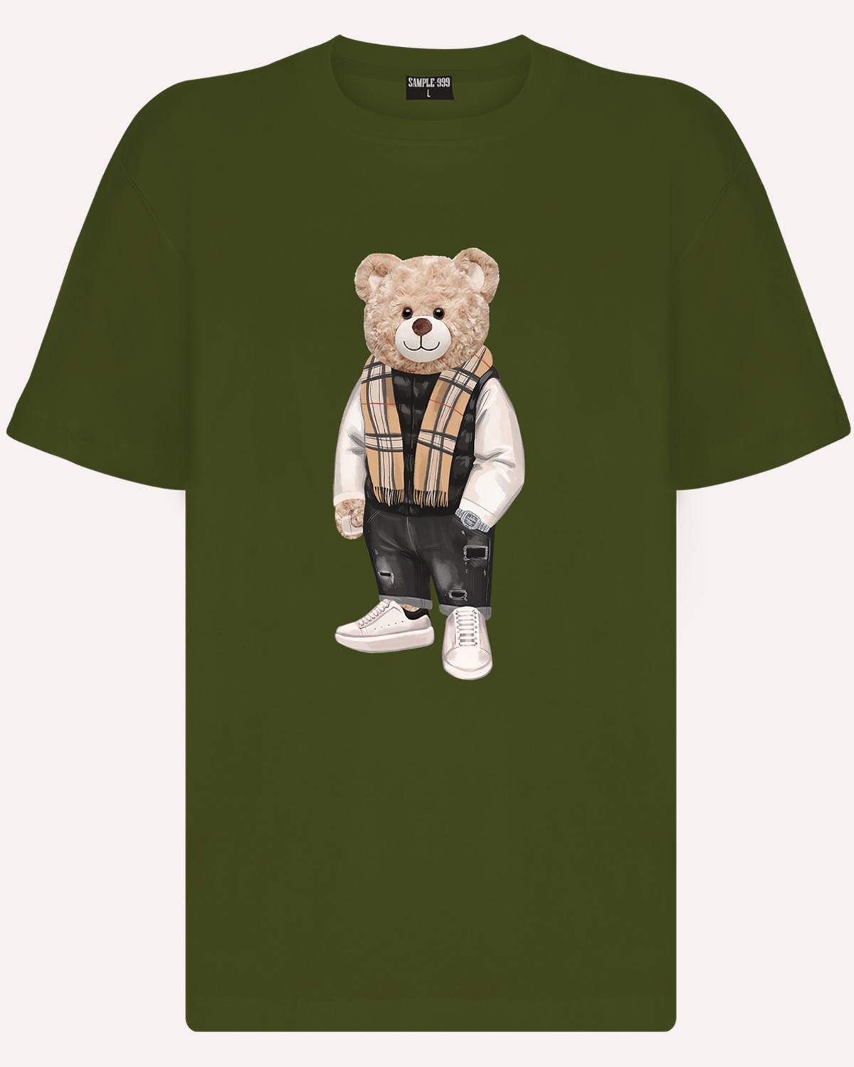 PRINTED TEDDY BEAR tshirt