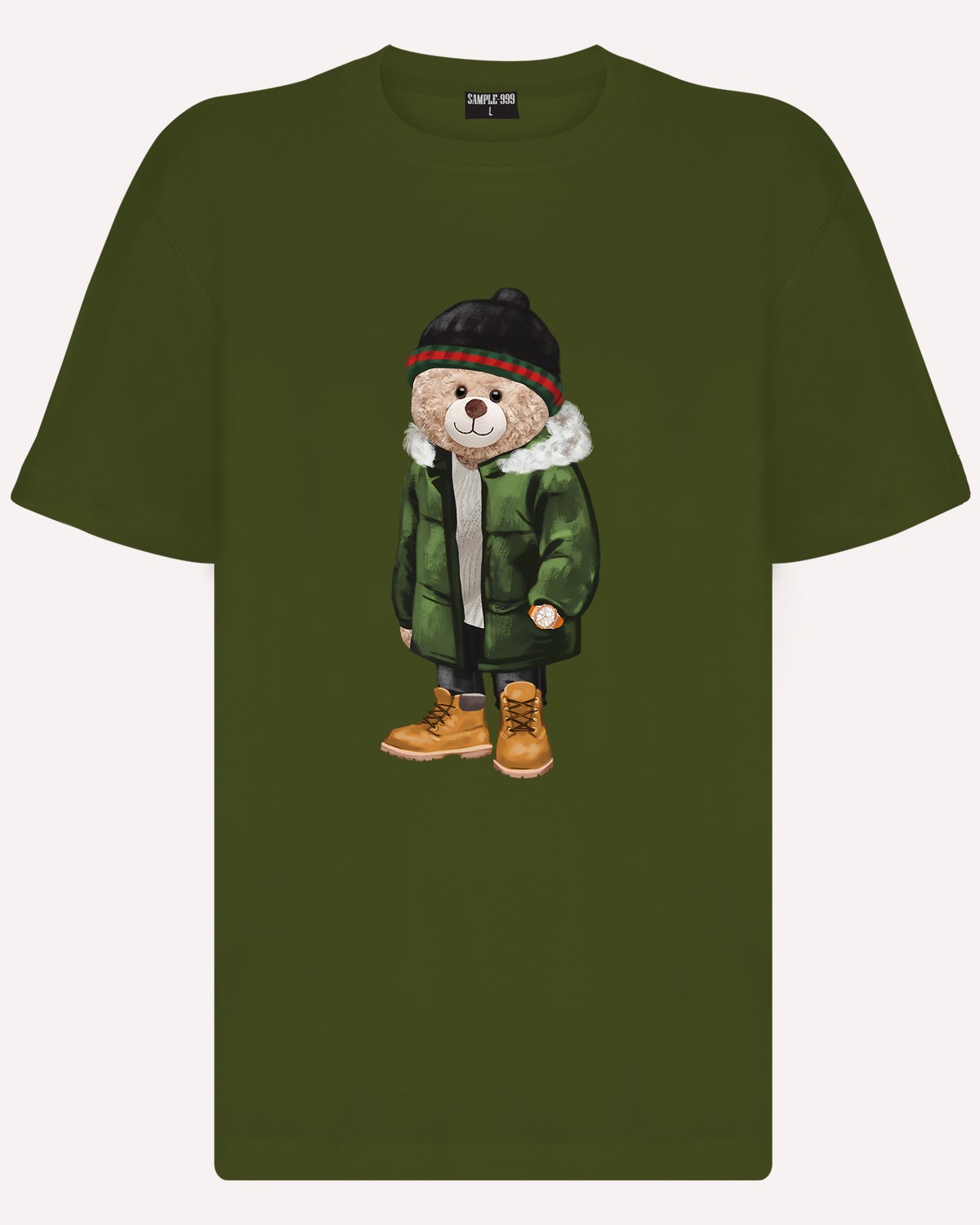 PRINTED TEDDY BEAR tshirt