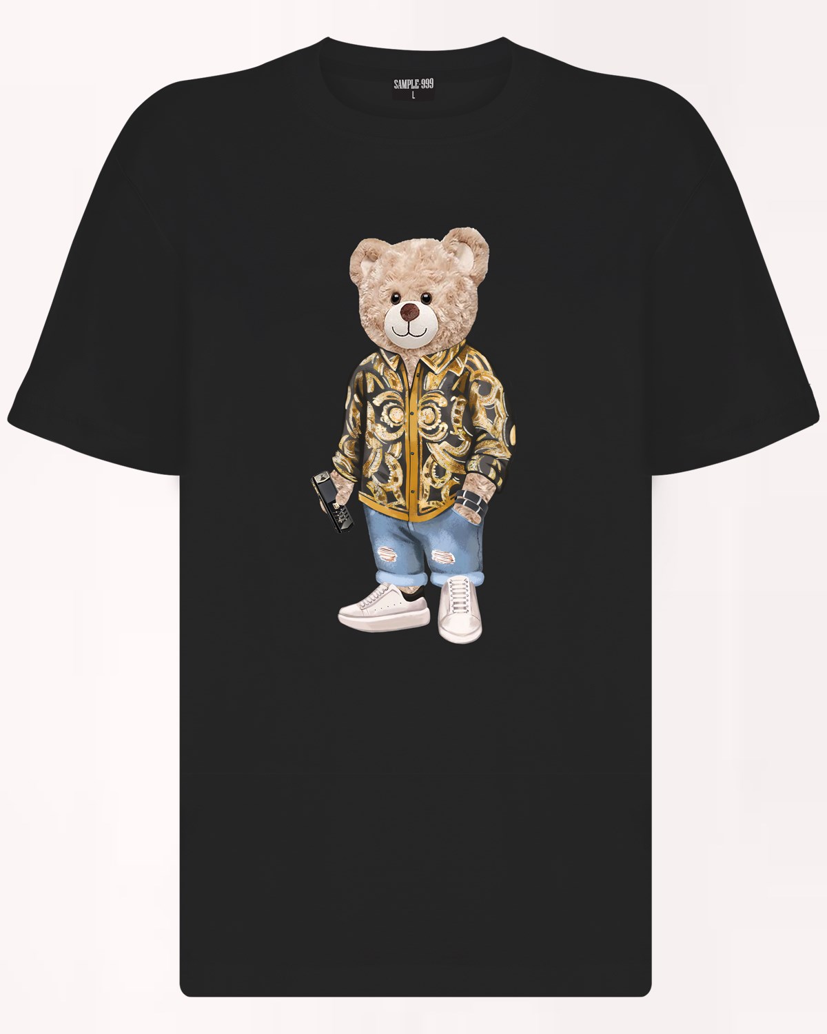 PRINTED TEDDY BEAR tshirt