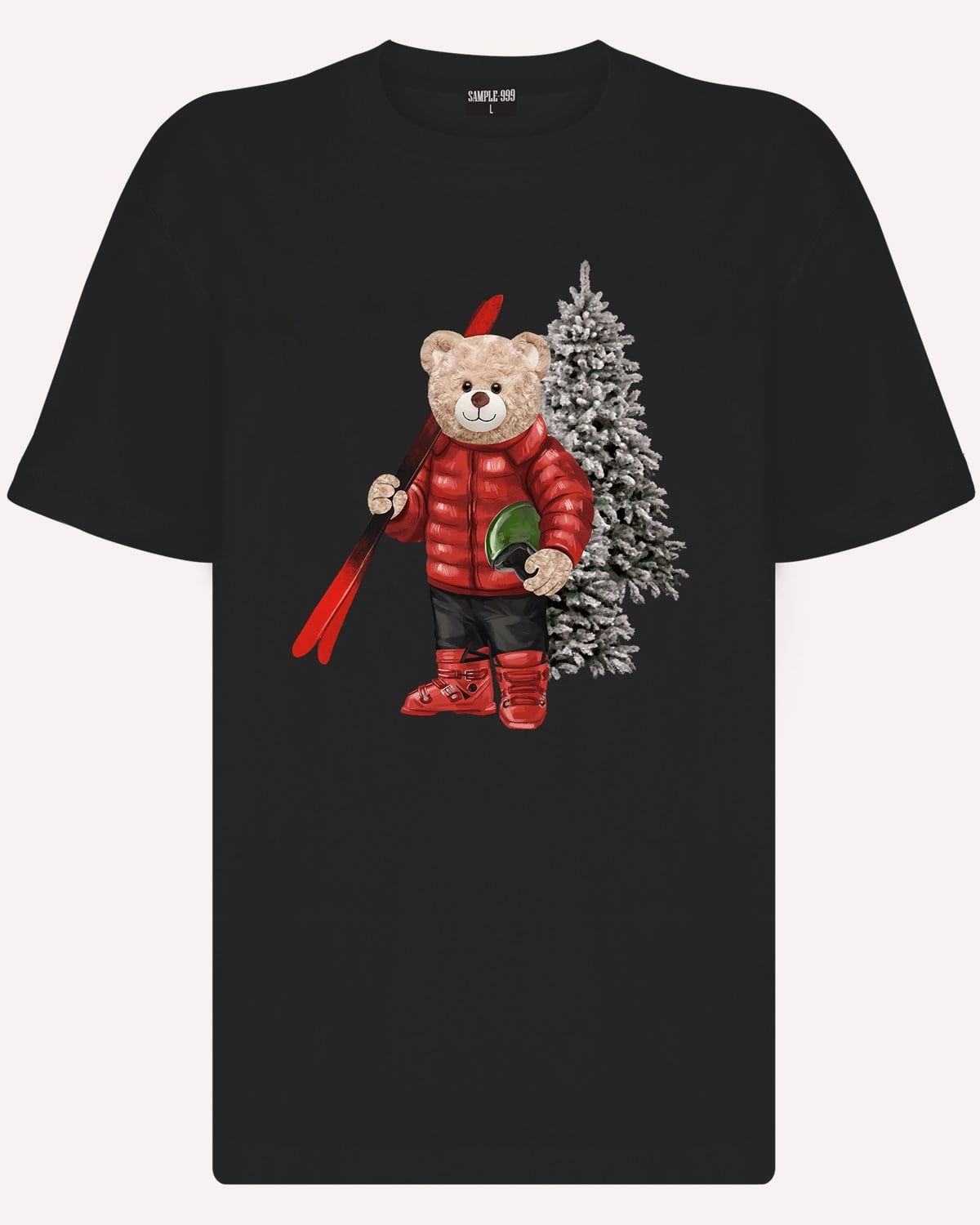 PRINTED TEDDY BEAR tshirt