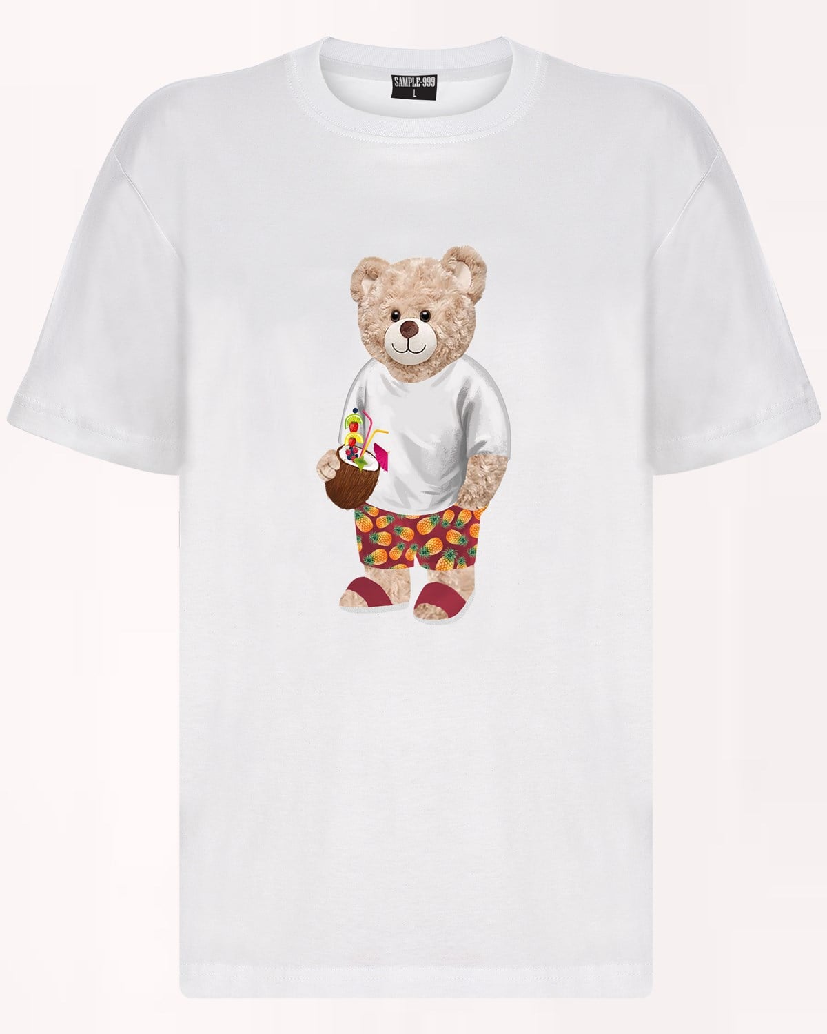 PRINTED TEDDY BEAR tshirt