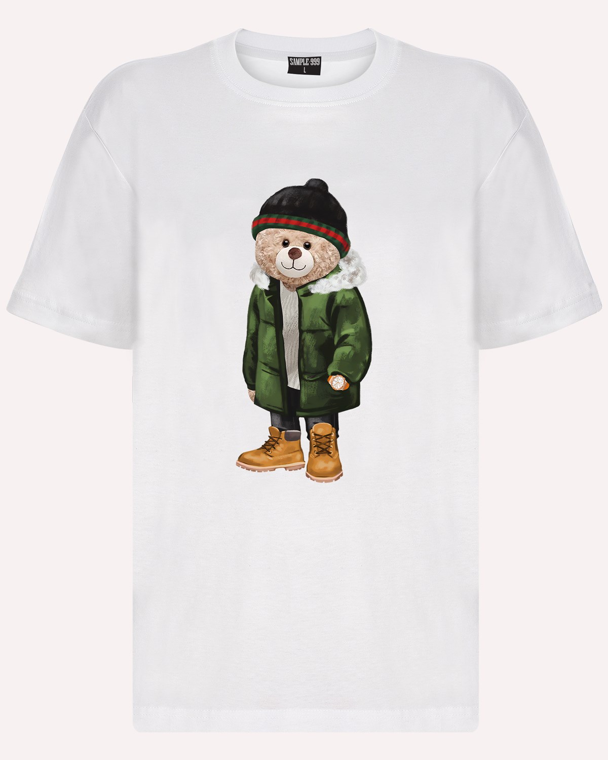 PRINTED TEDDY BEAR tshirt
