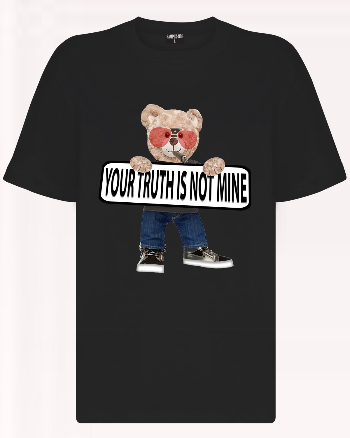 PRINTED TEDDY BEAR tshirt