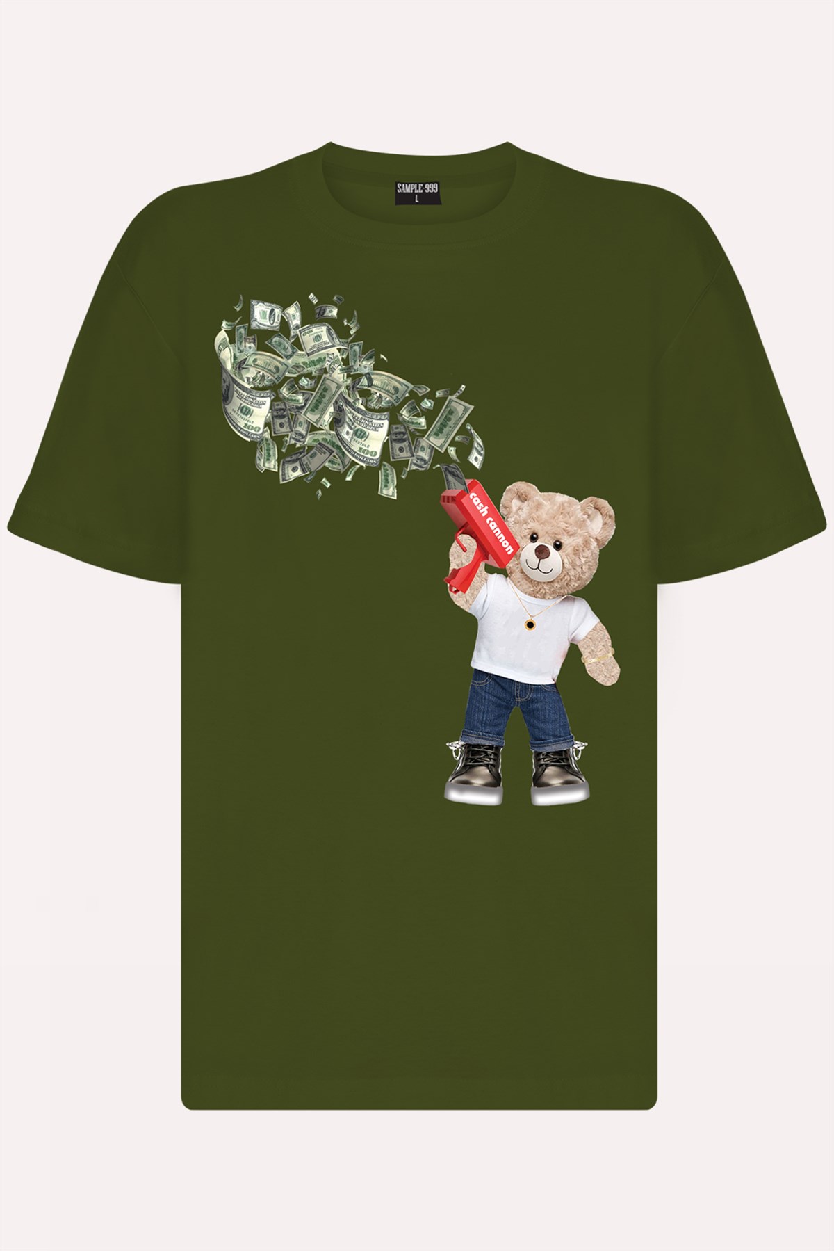 PRINTED TEDDY BEAR tshirt