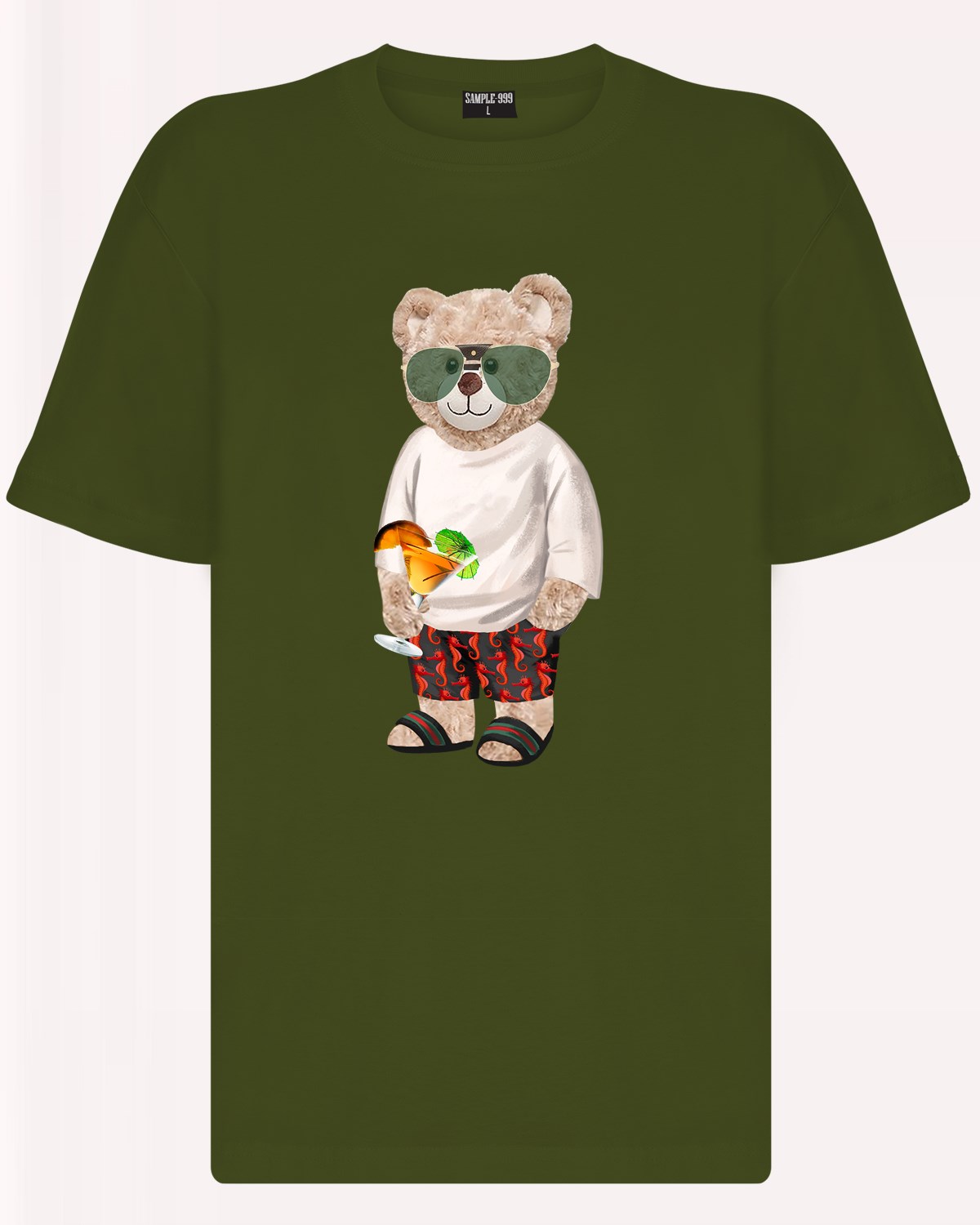 PRINTED TEDDY BEAR tshirt