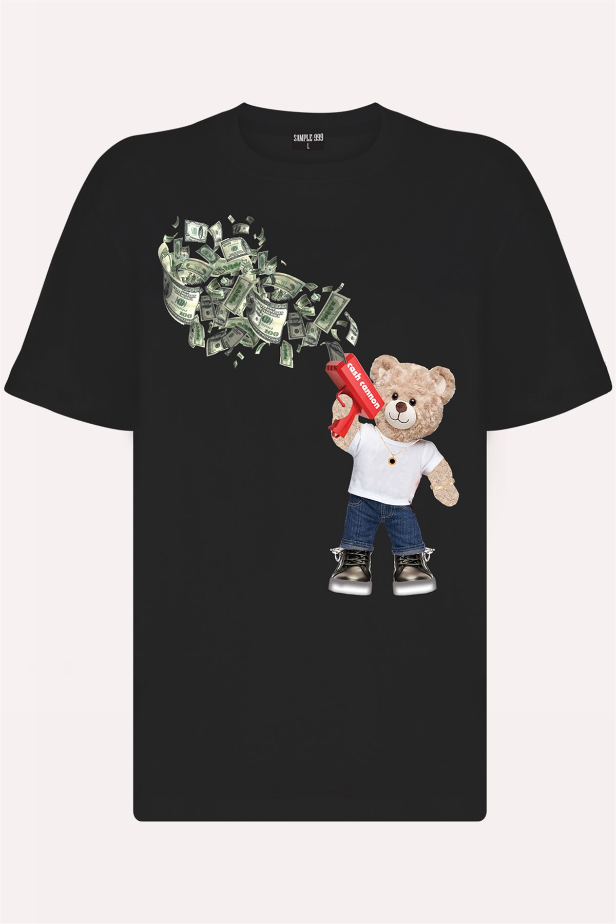 PRINTED TEDDY BEAR tshirt