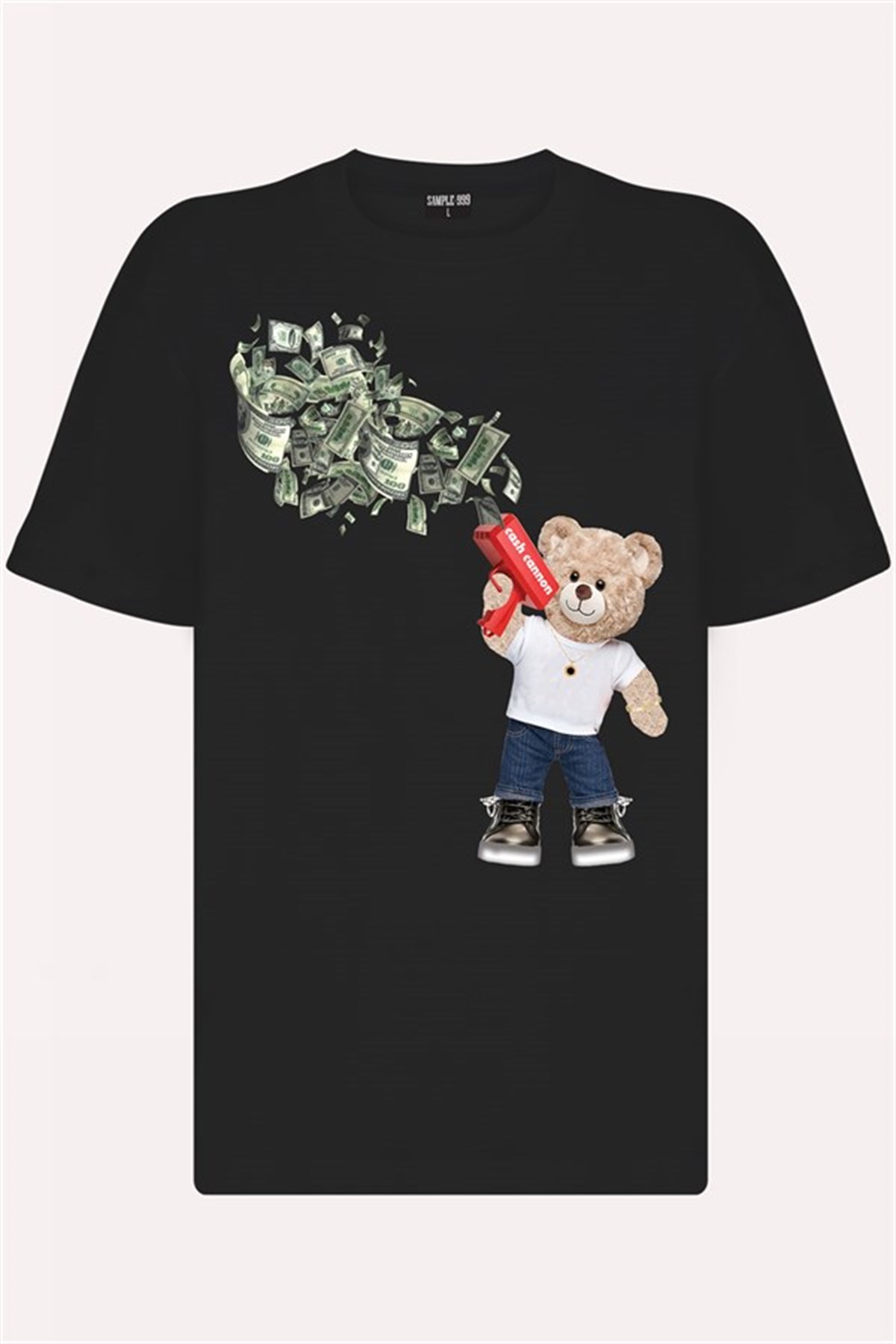 PRINTED TEDDY BEAR tshirt