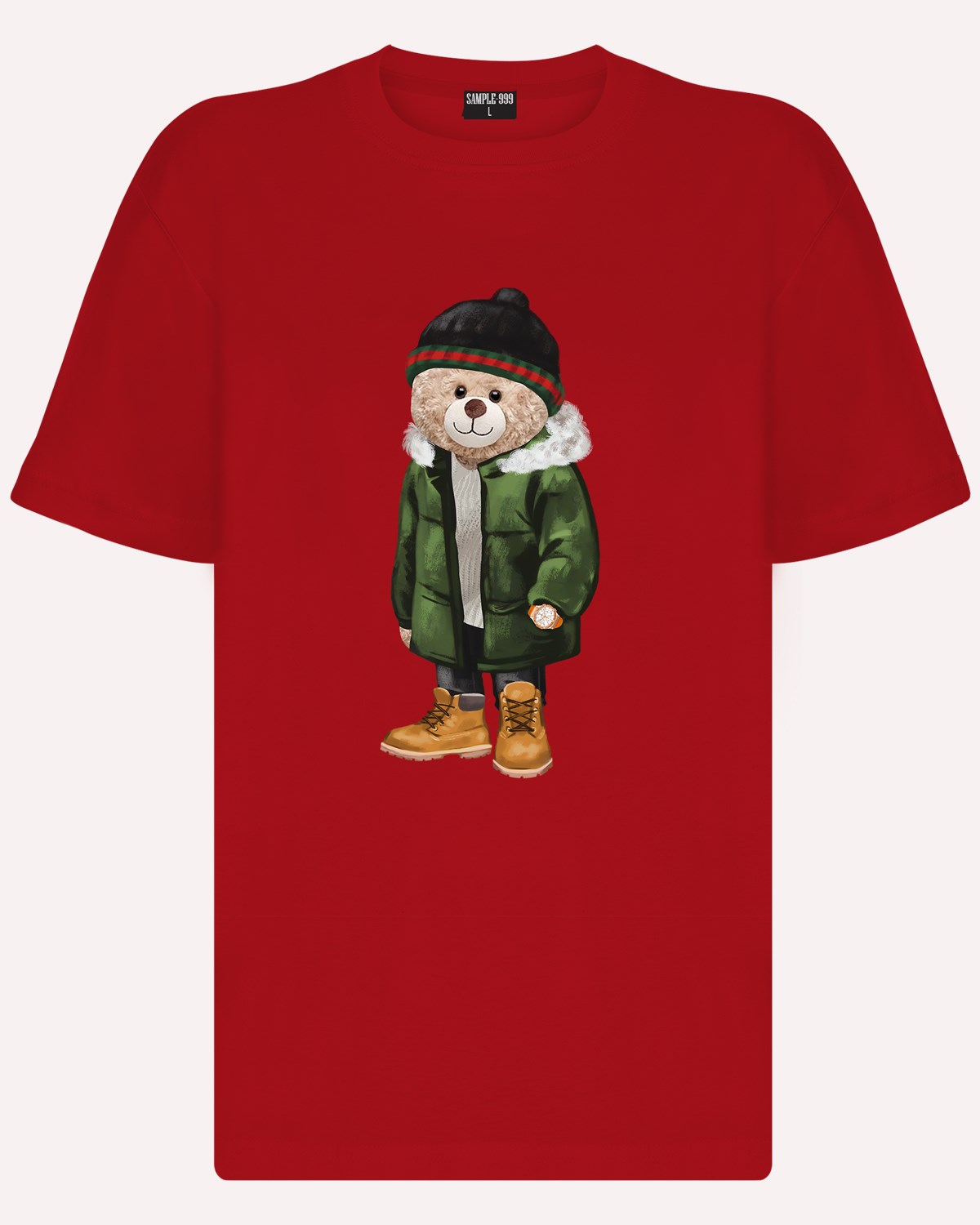 PRINTED TEDDY BEAR tshirt