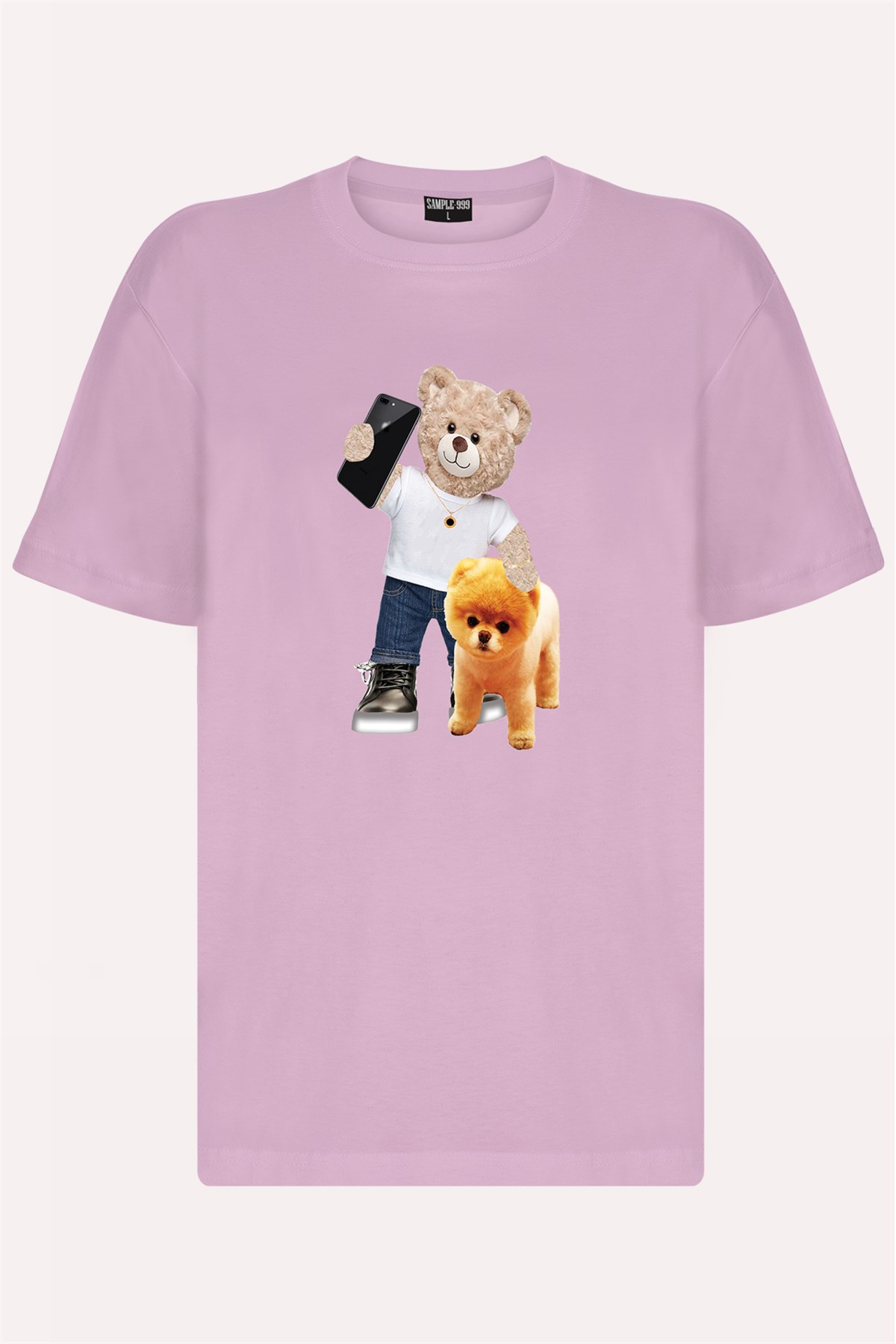 PRINTED TEDDY BEAR tshirt