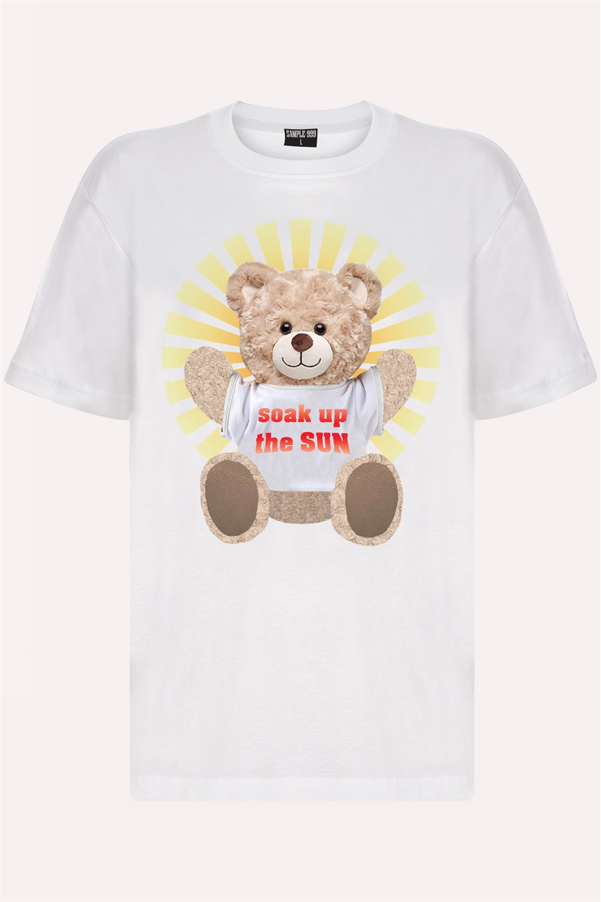PRINTED TEDDY BEAR tshirt