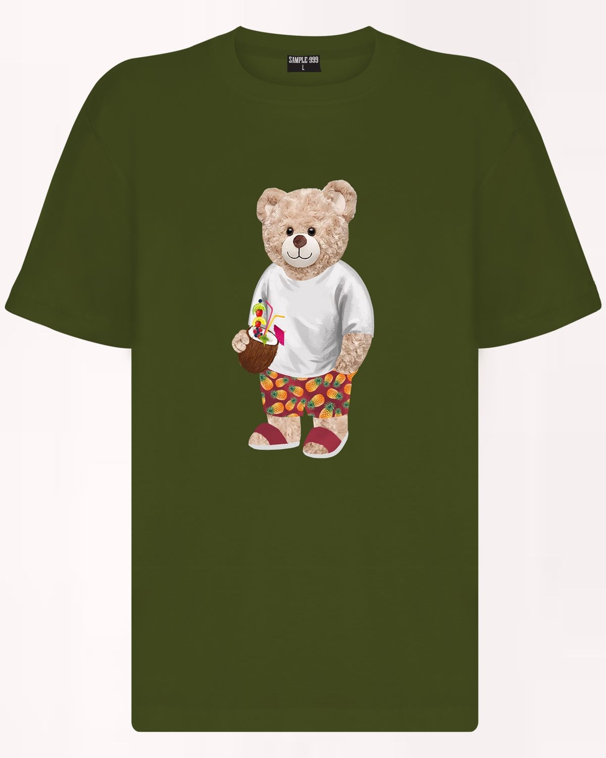 PRINTED TEDDY BEAR tshirt