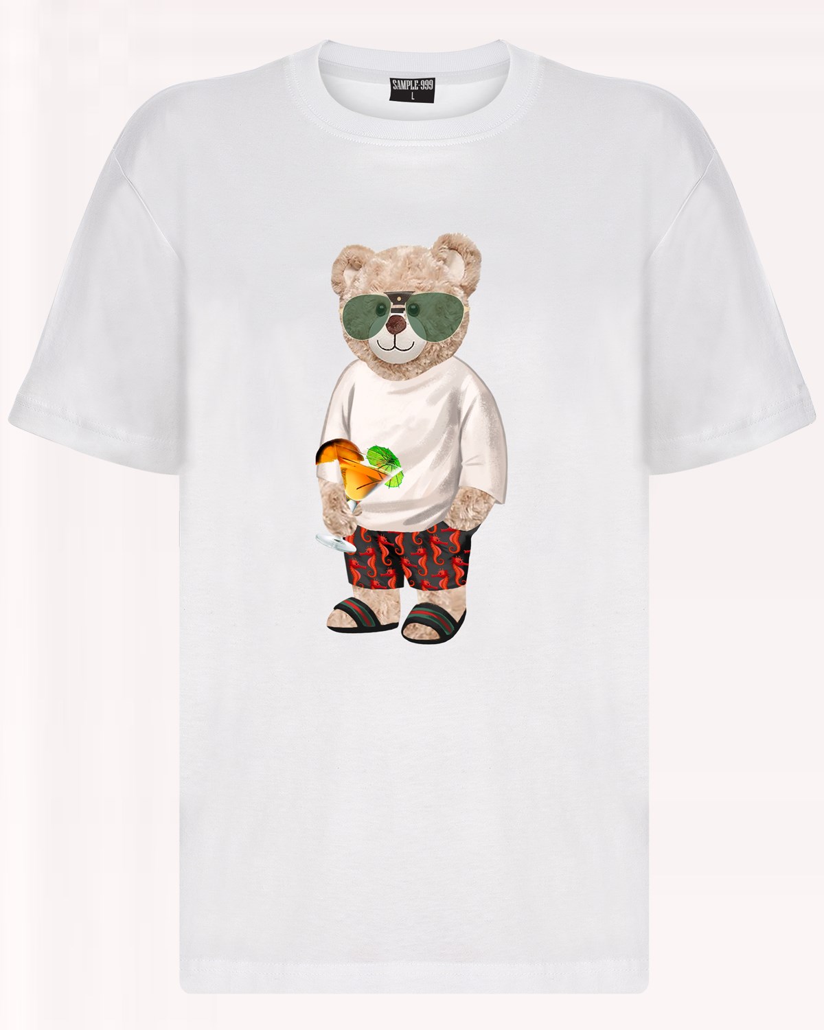 PRINTED TEDDY BEAR tshirt