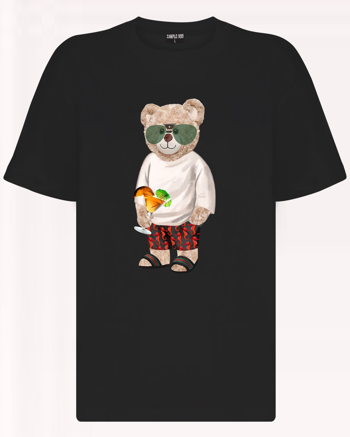 PRINTED TEDDY BEAR tshirt