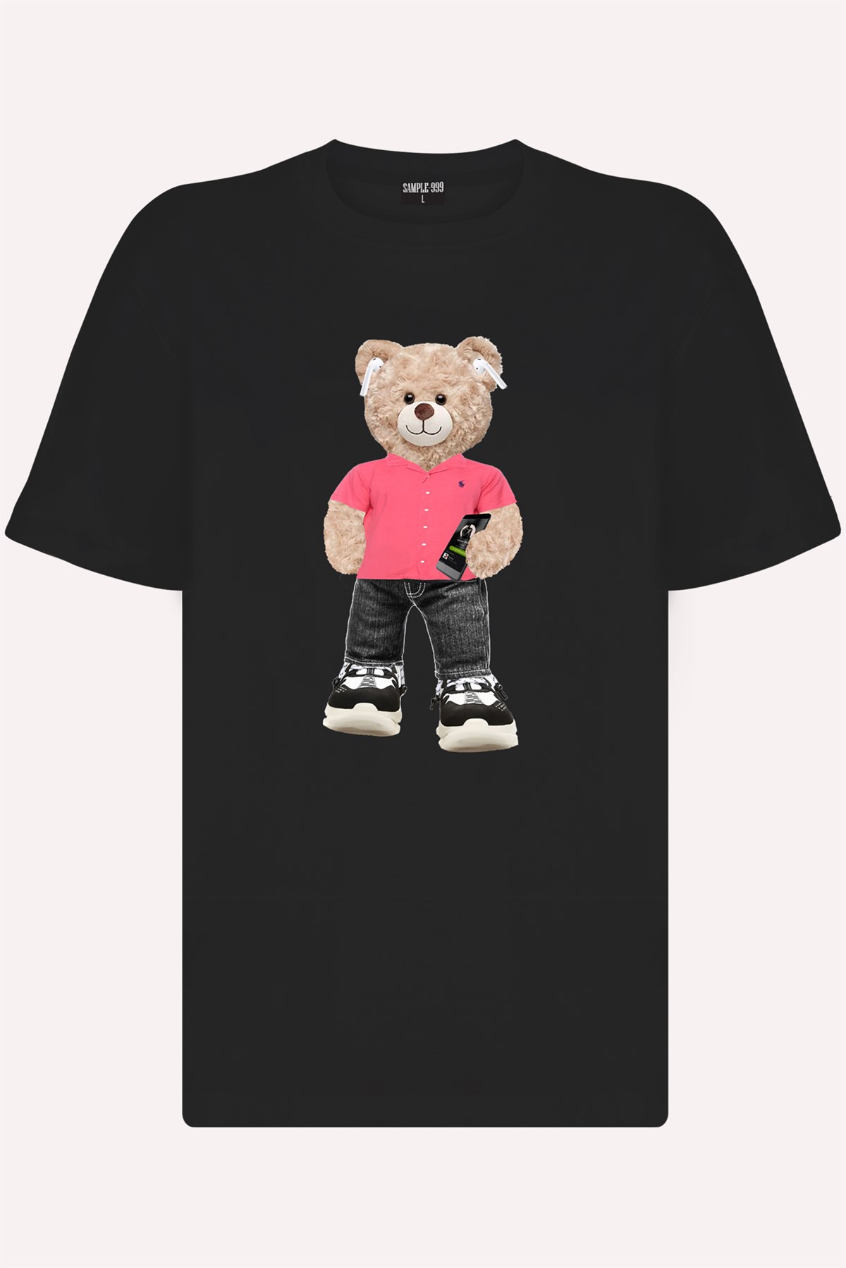PRINTED TEDDY BEAR tshirt
