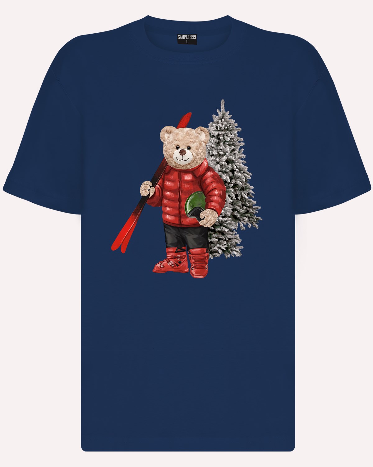 PRINTED TEDDY BEAR tshirt