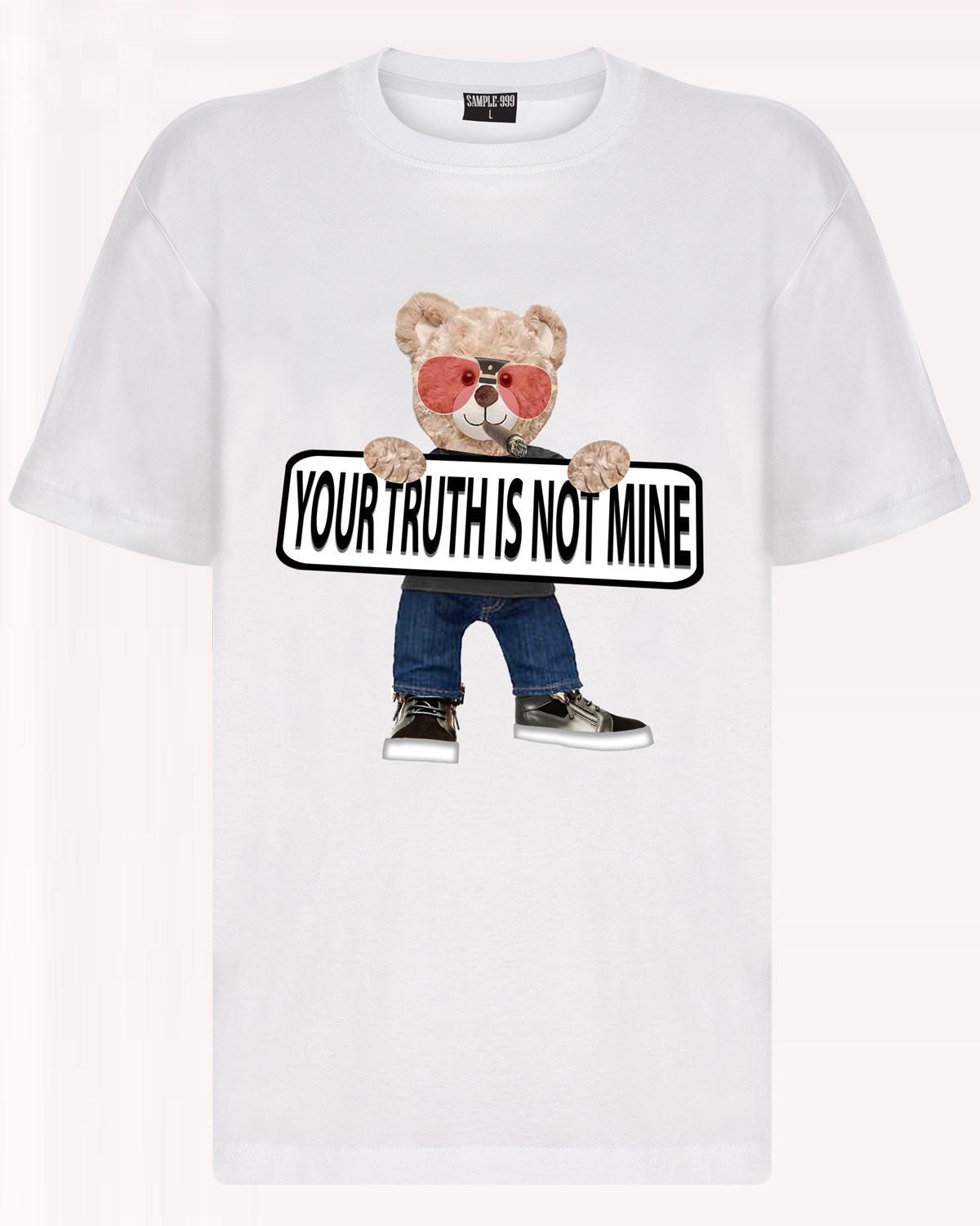 PRINTED TEDDY BEAR tshirt