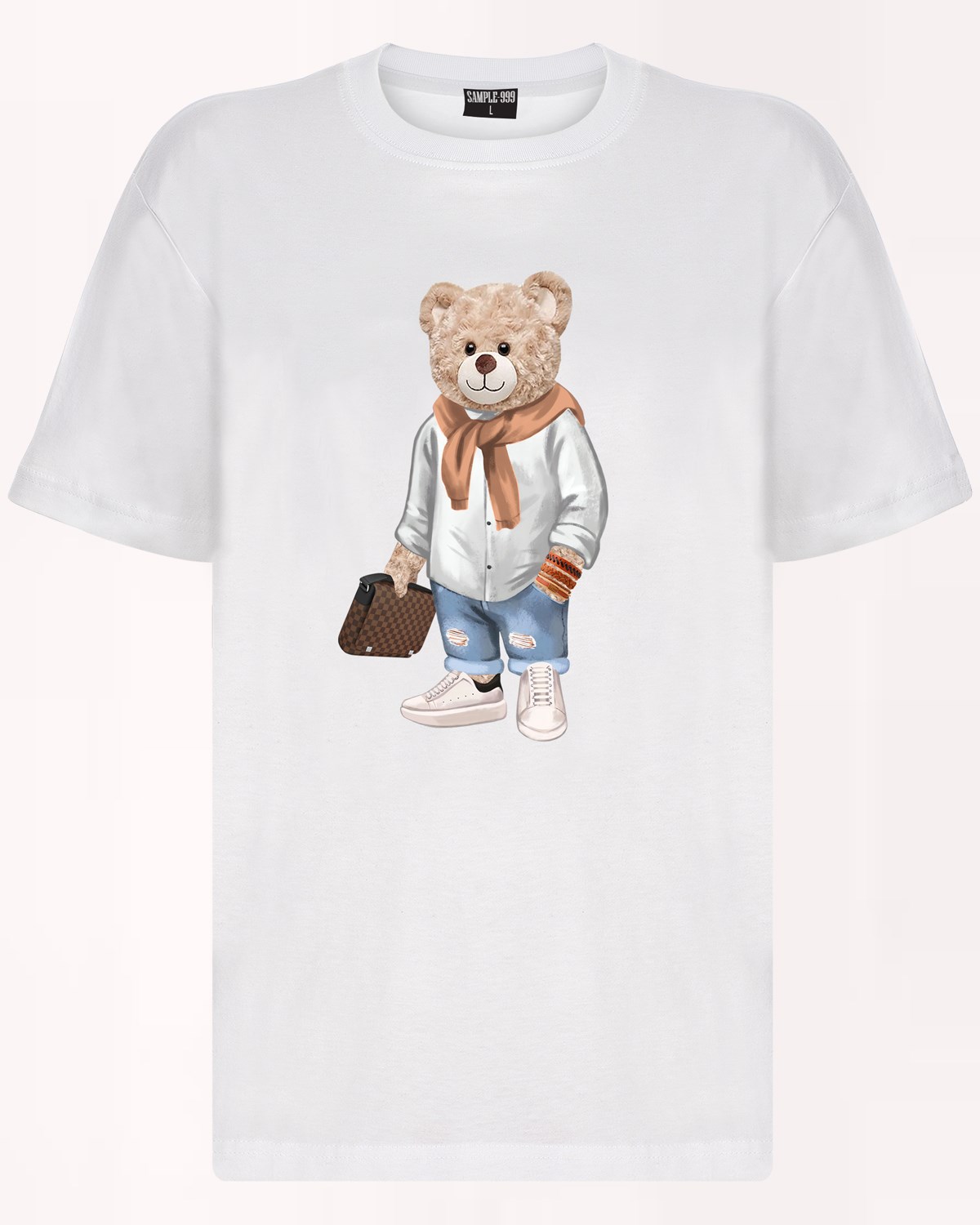 PRINTED TEDDY BEAR tshirt