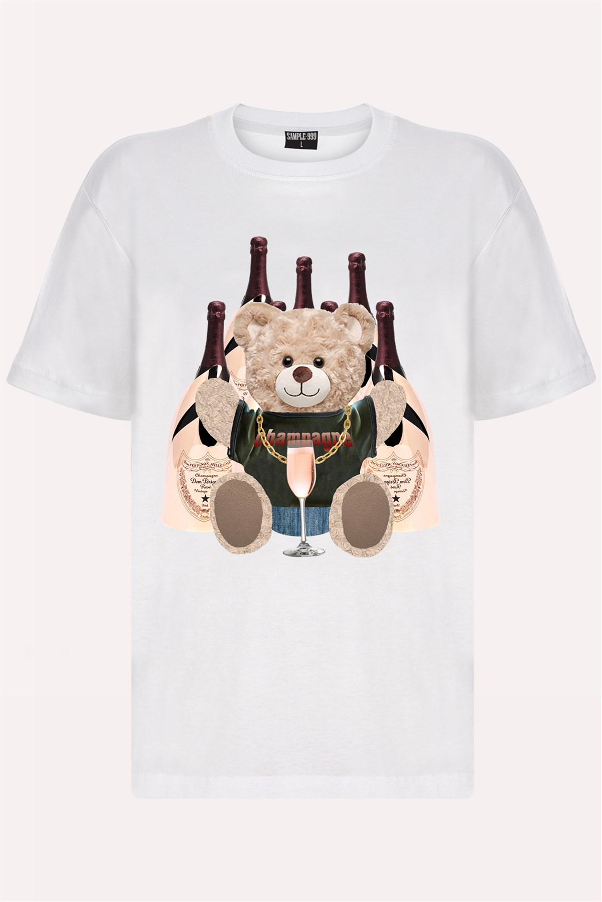 PRINTED TEDDY BEAR tshirt
