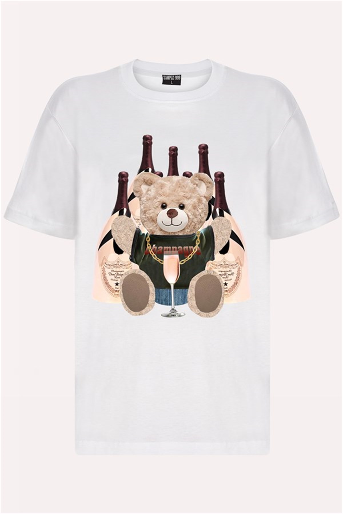 PRINTED TEDDY BEAR tshirt