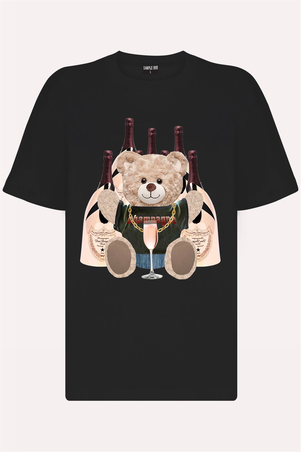 PRINTED TEDDY BEAR tshirt