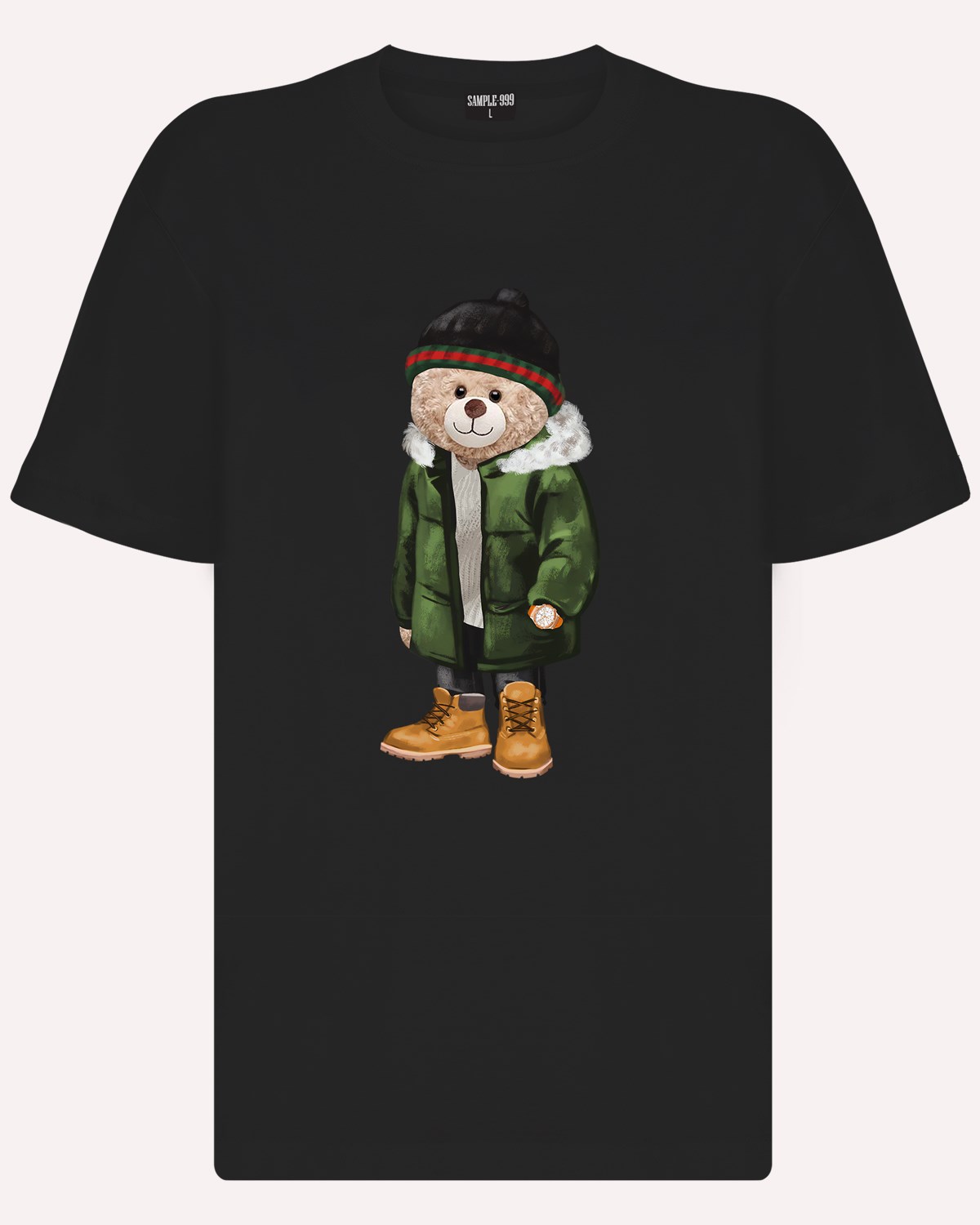 PRINTED TEDDY BEAR tshirt
