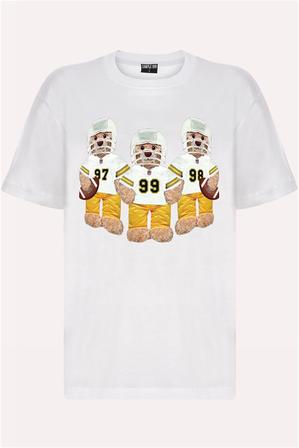 PRINTED TEDDY BEAR tshirt