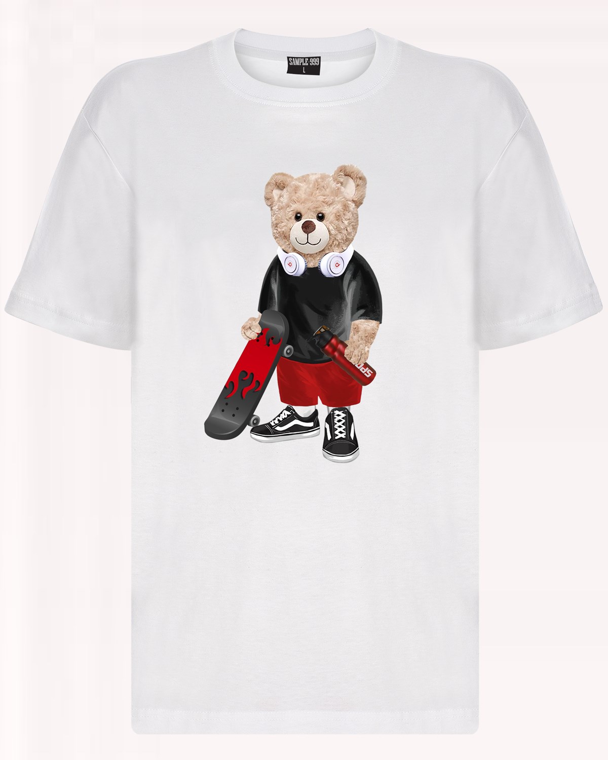 PRINTED TEDDY BEAR tshirt