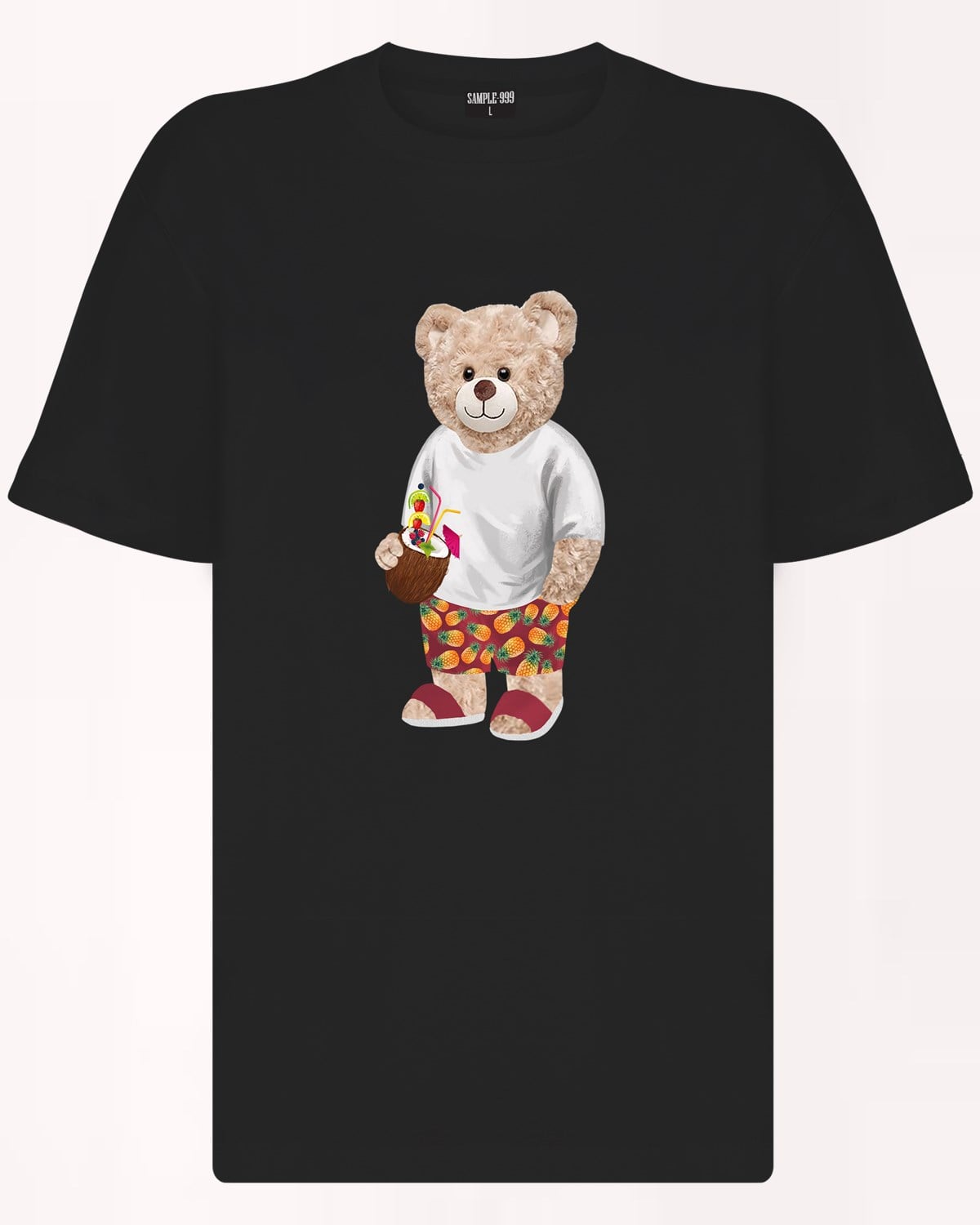 PRINTED TEDDY BEAR tshirt