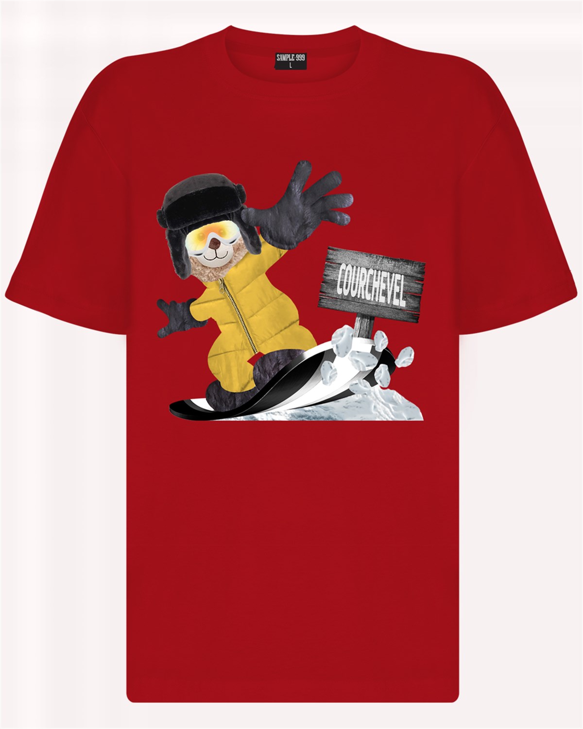 PRINTED TEDDY BEAR tshirt