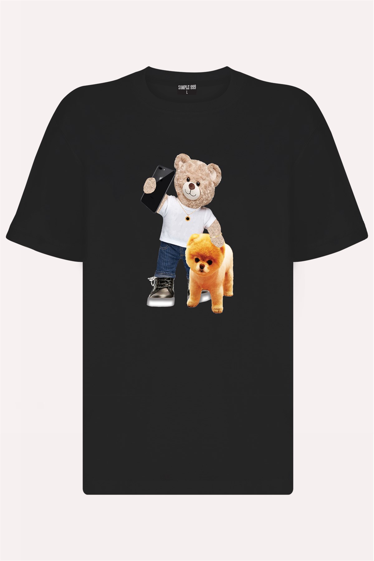 PRINTED TEDDY BEAR tshirt
