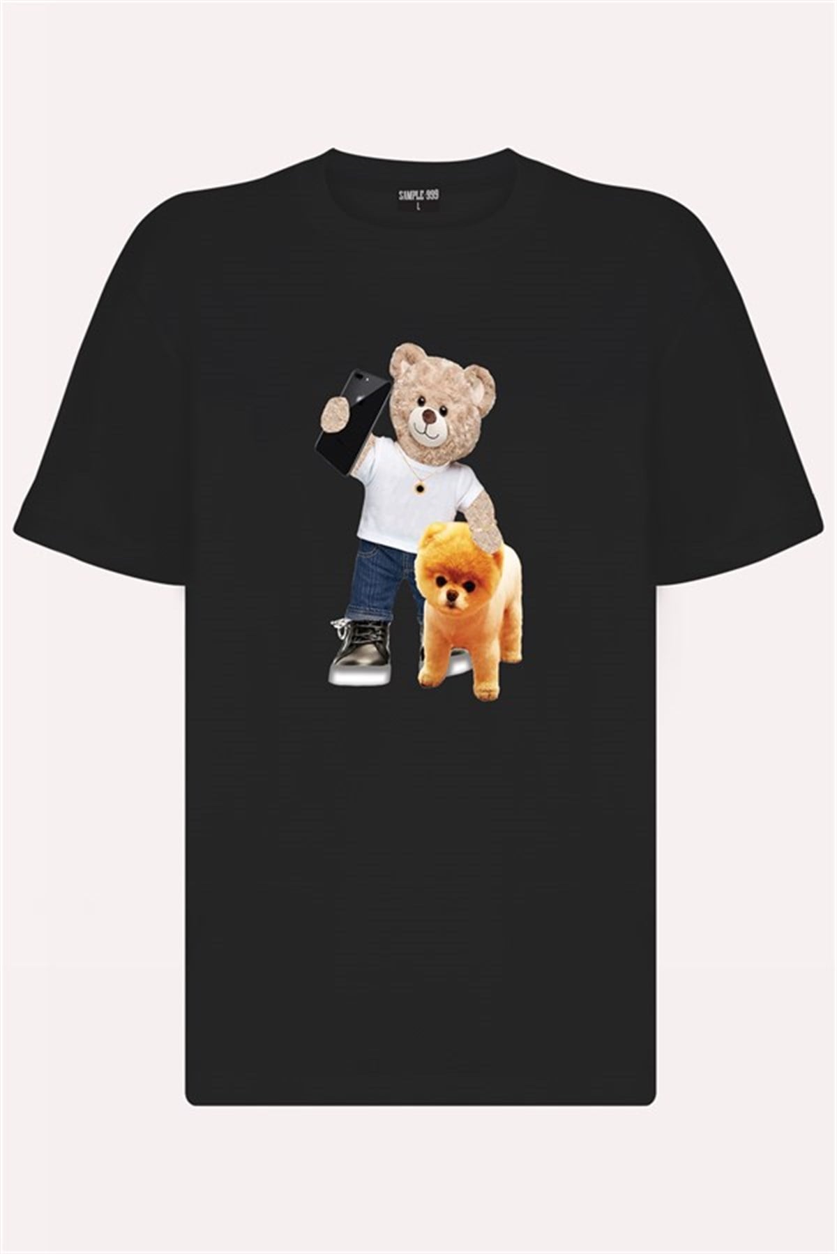 PRINTED TEDDY BEAR tshirt