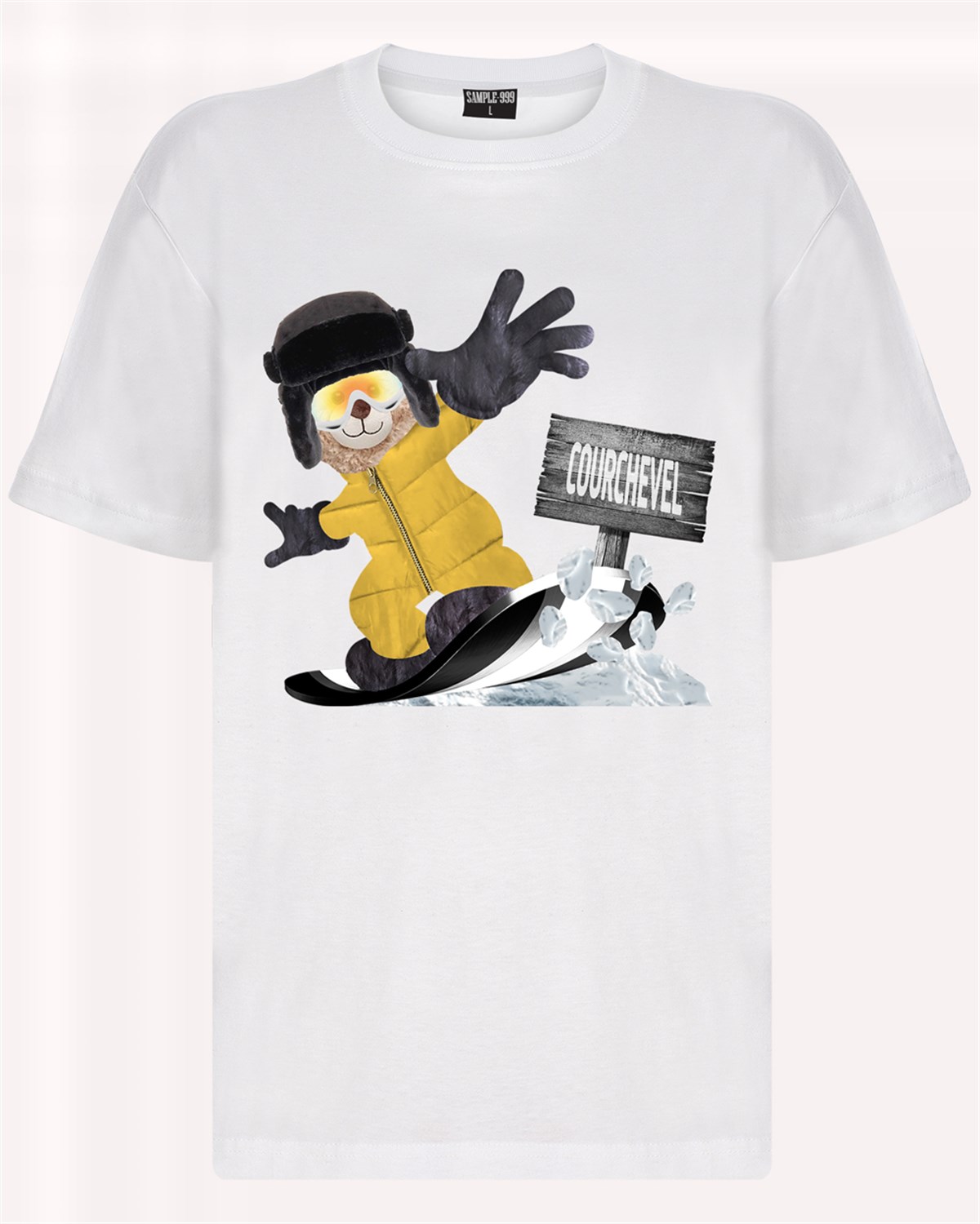 PRINTED TEDDY BEAR tshirt