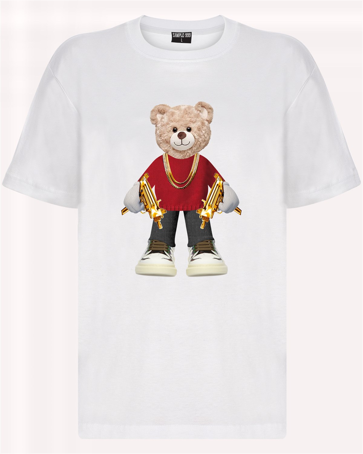PRINTED TEDDY BEAR tshirt