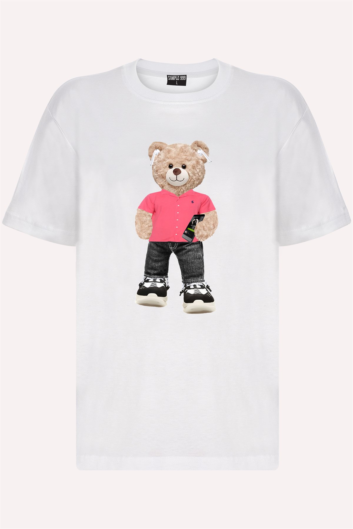 PRINTED TEDDY BEAR tshirt