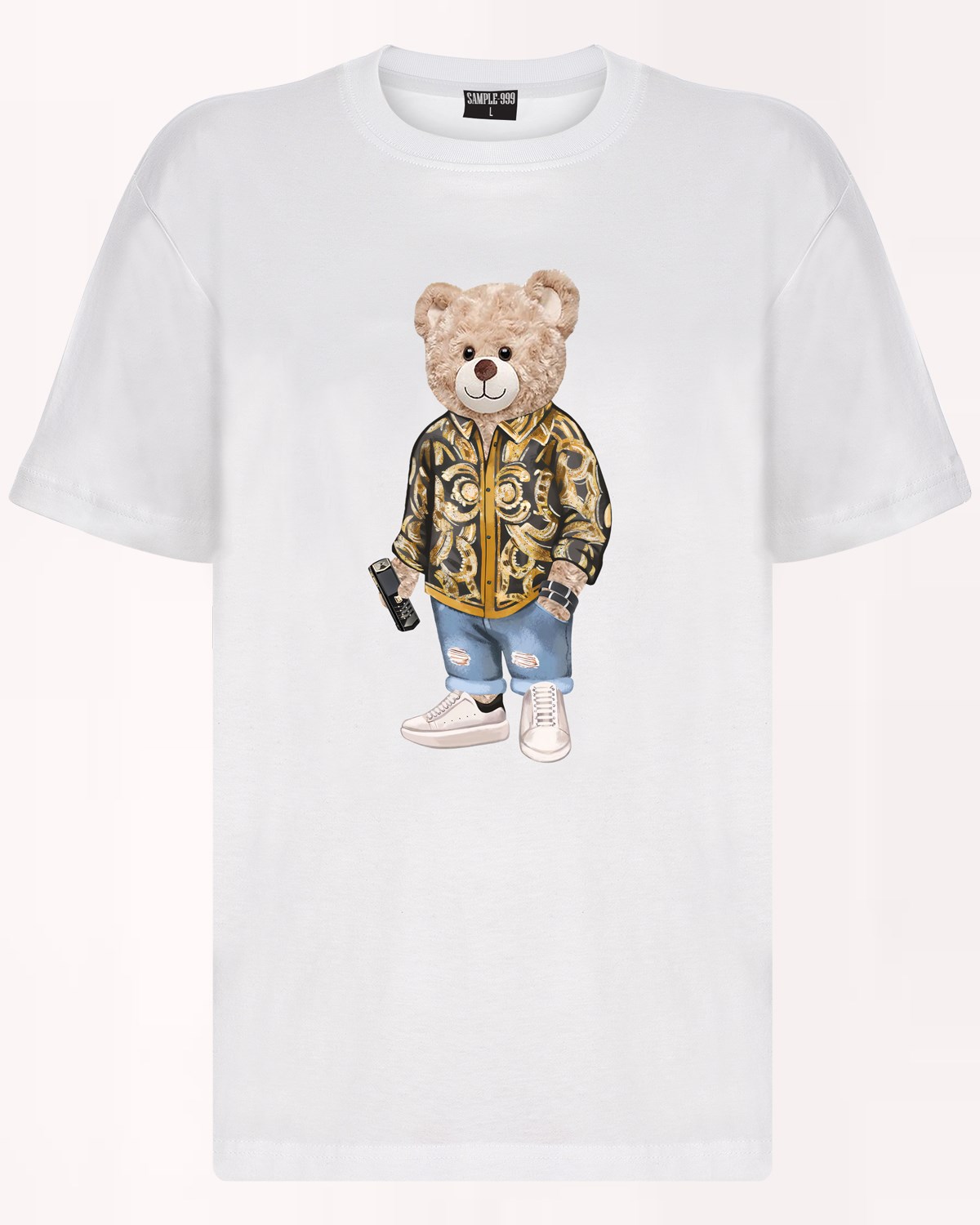 PRINTED TEDDY BEAR tshirt
