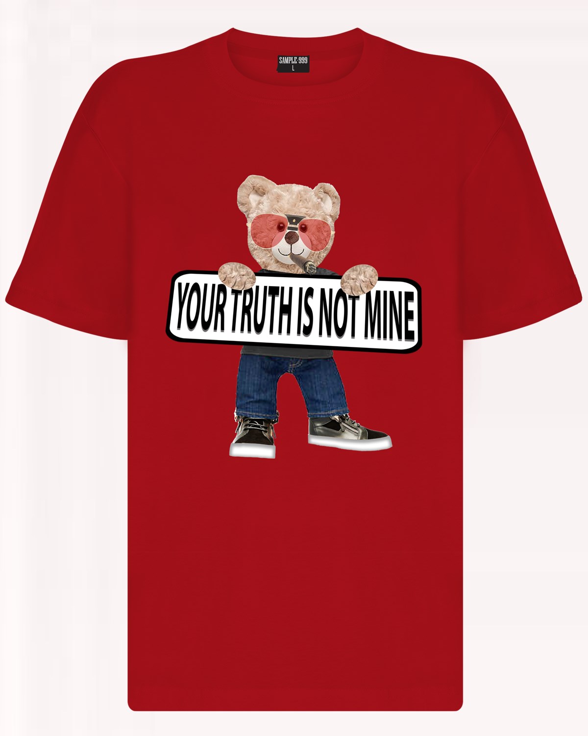 PRINTED TEDDY BEAR tshirt