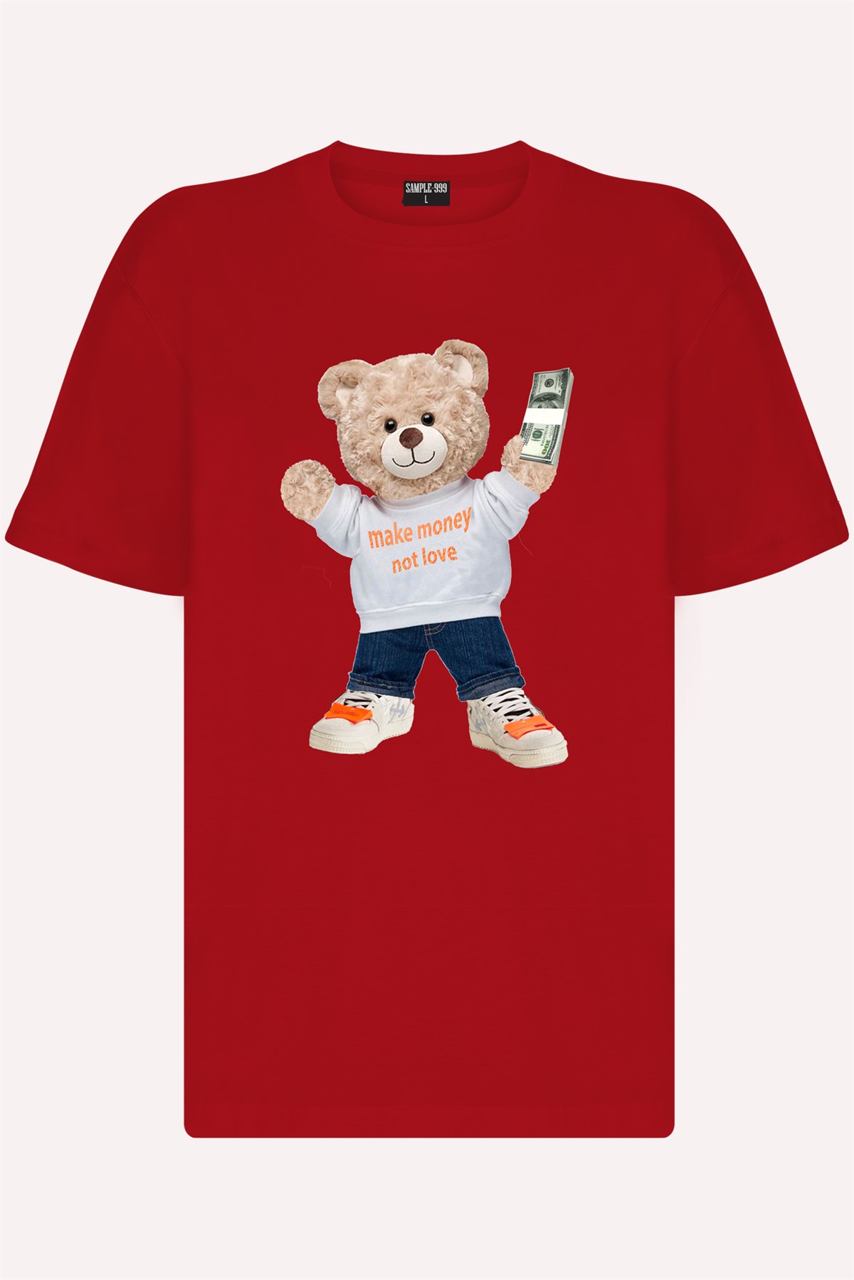 PRINTED TEDDY BEAR tshirt