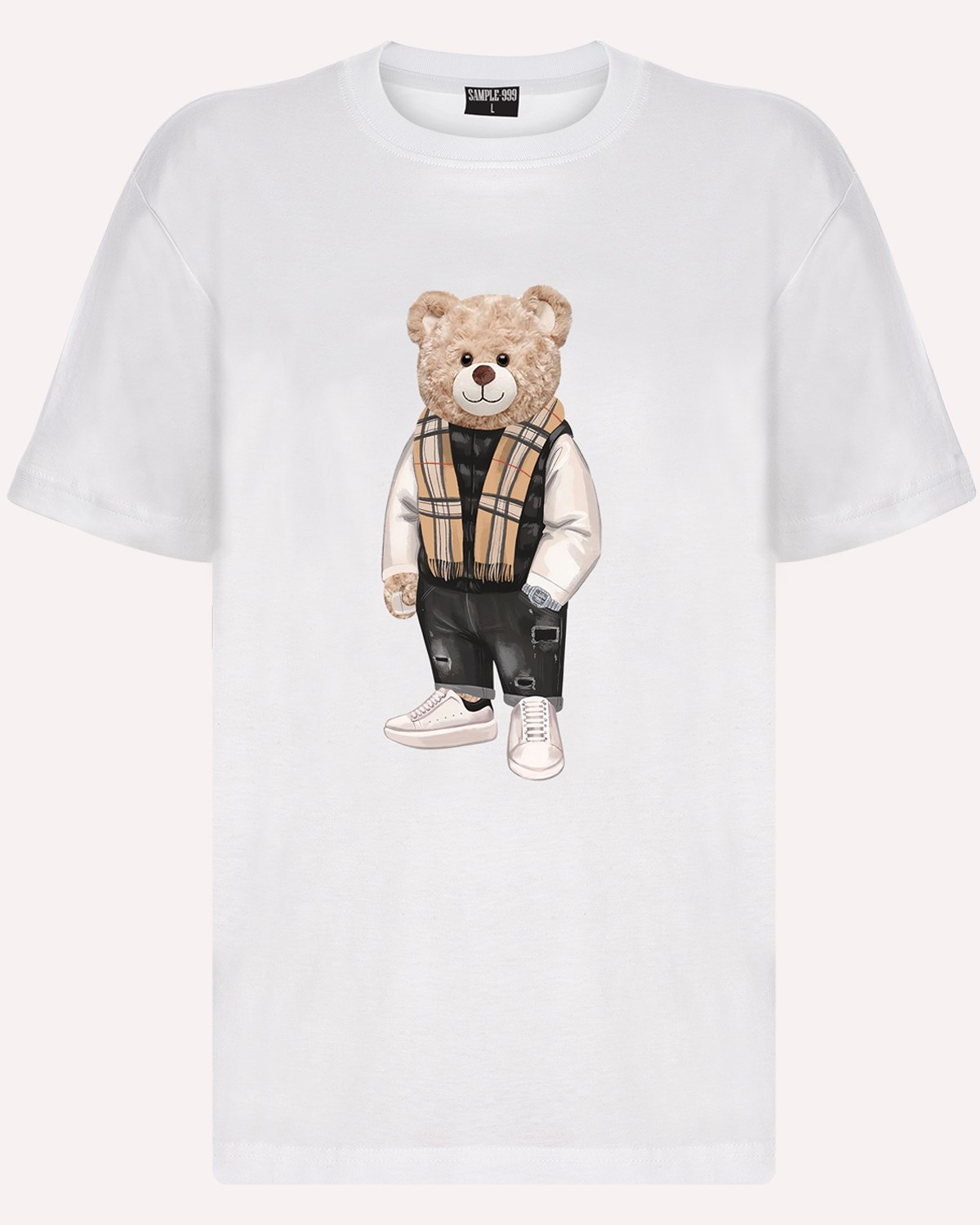PRINTED TEDDY BEAR tshirt