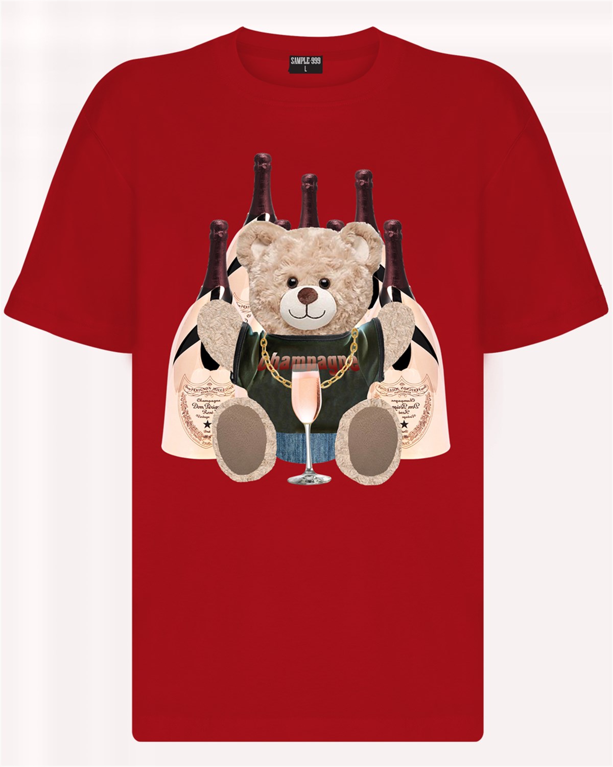 PRINTED TEDDY BEAR tshirt